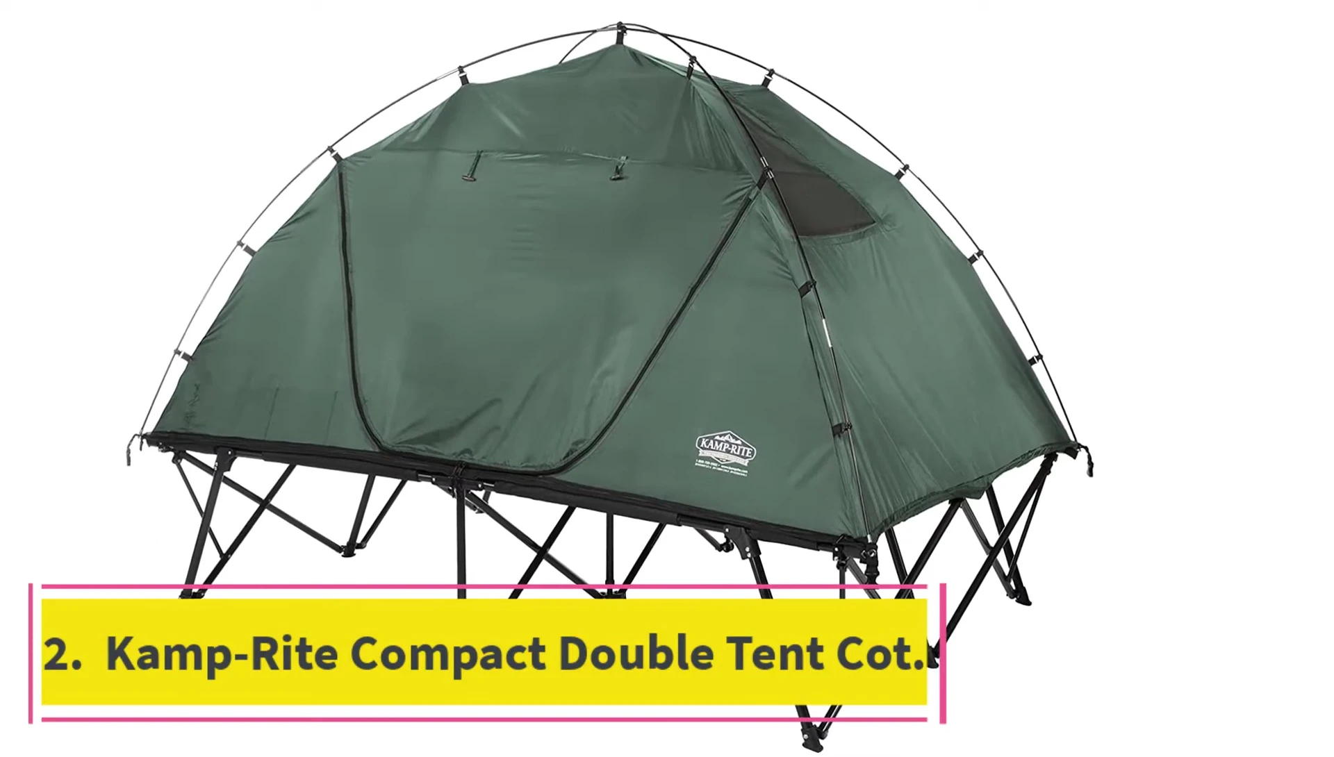 Image of the Camp Camprite Compact Double Tent Cot