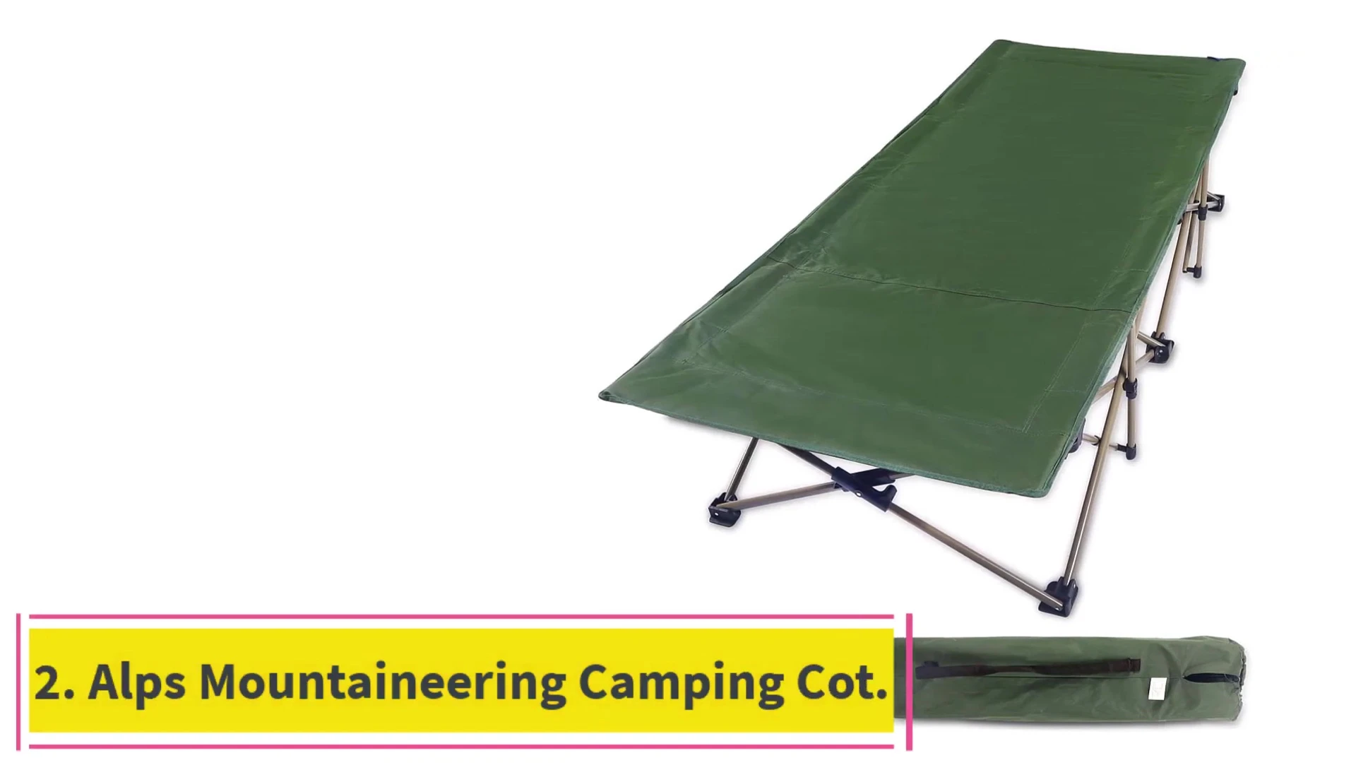 Alps Mountaineering camping cot