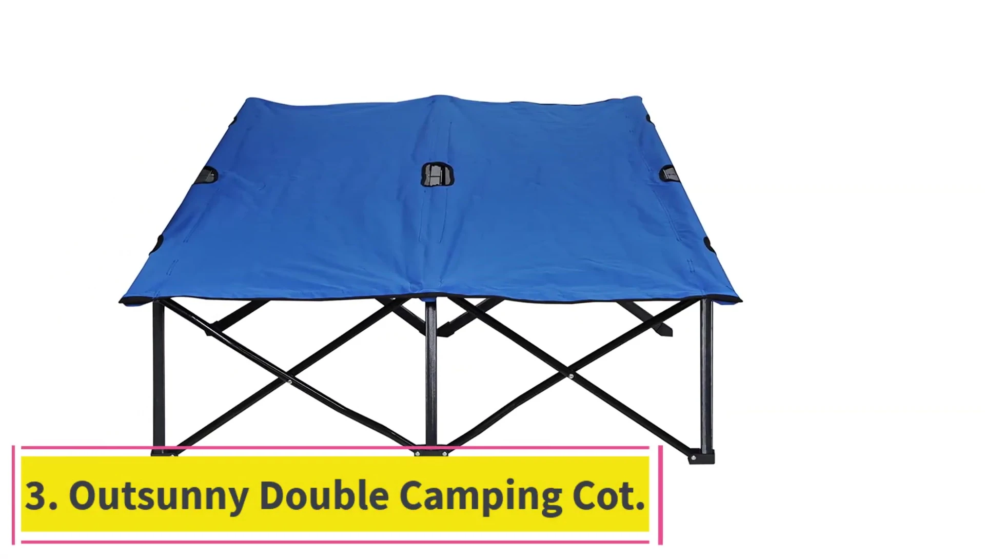 Out Sunny double camping cot