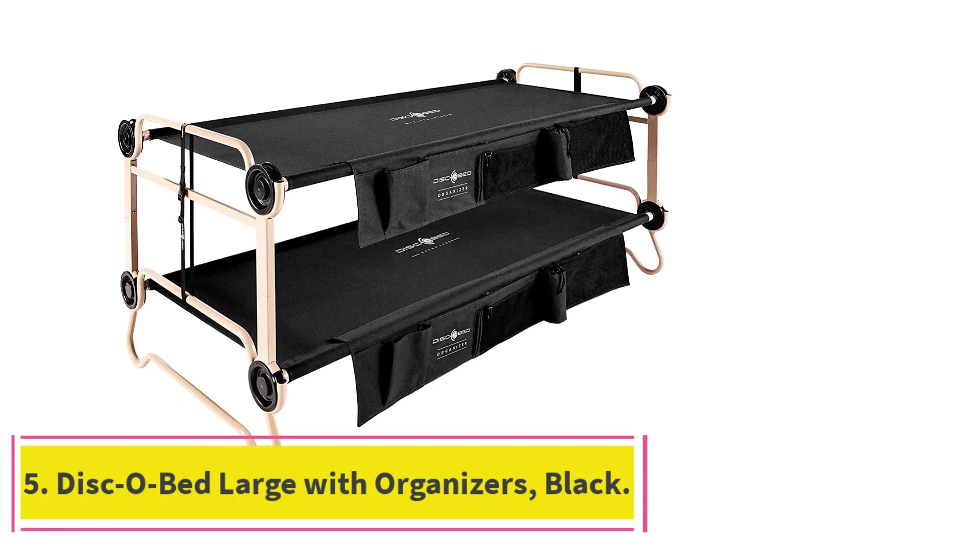 Disco Bed Large with Organizers