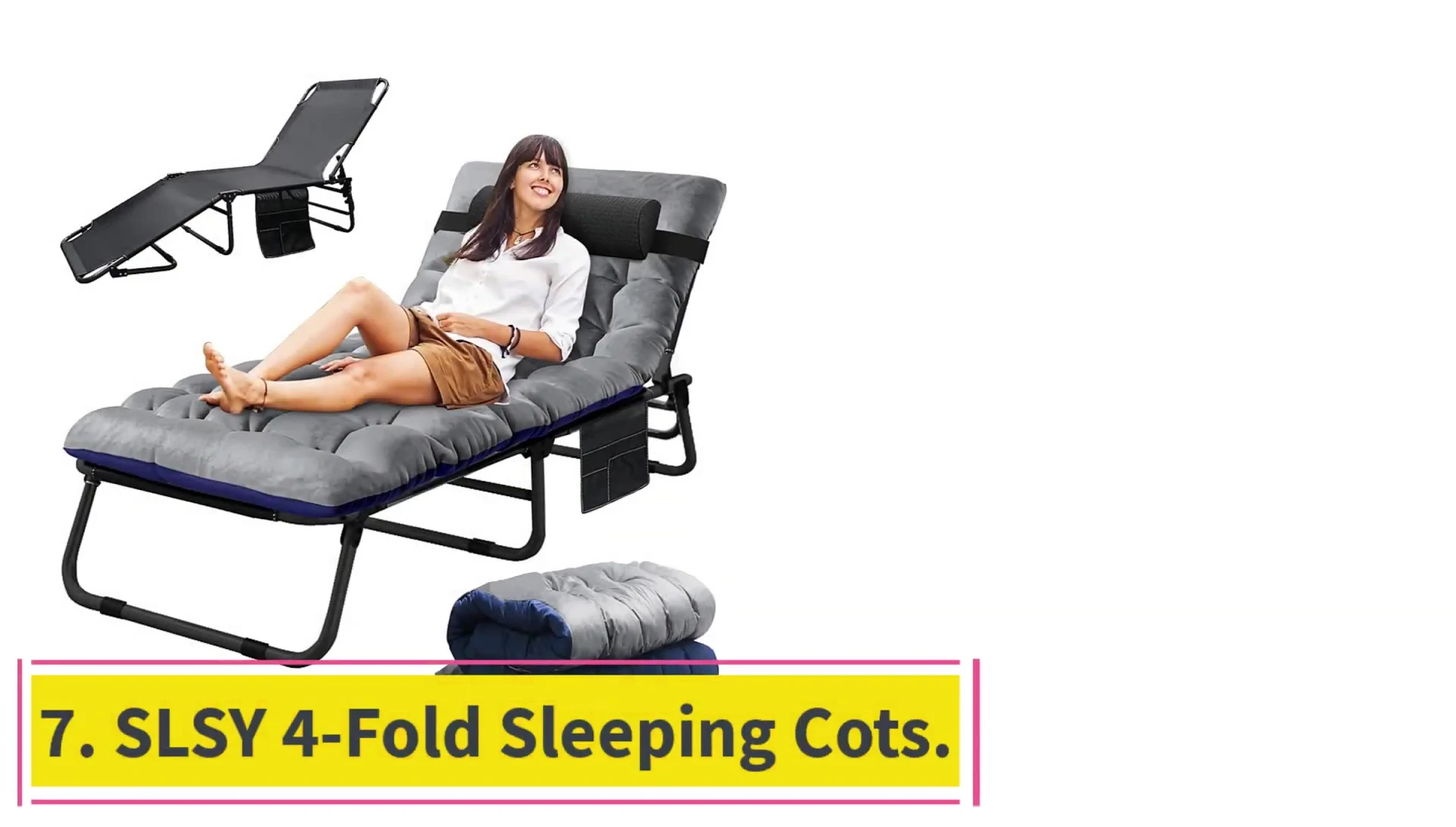 SLSY Four-Fold Sleeping Cot
