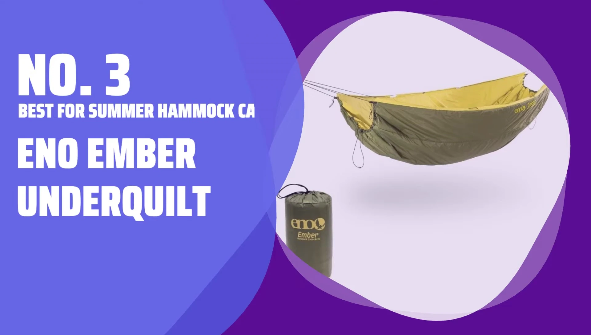 Eno Ember Underquilt product shot