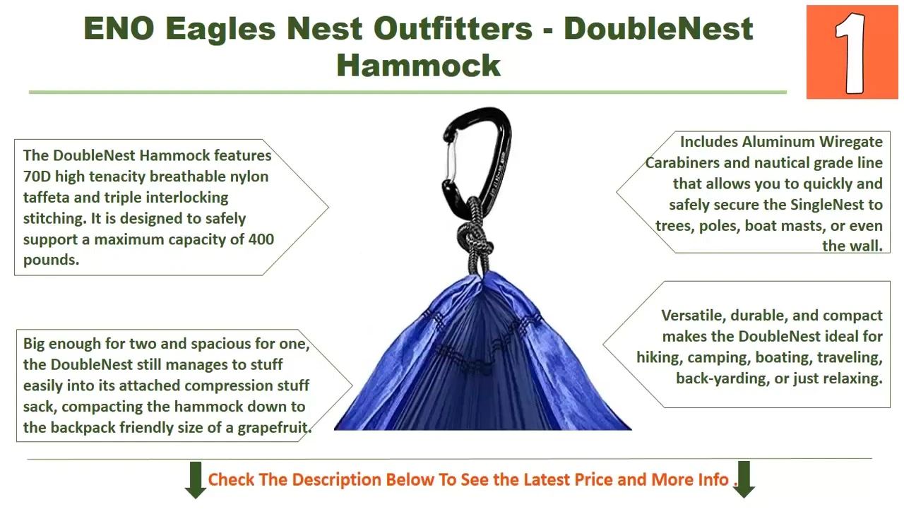 ENO Hammock Packed Size