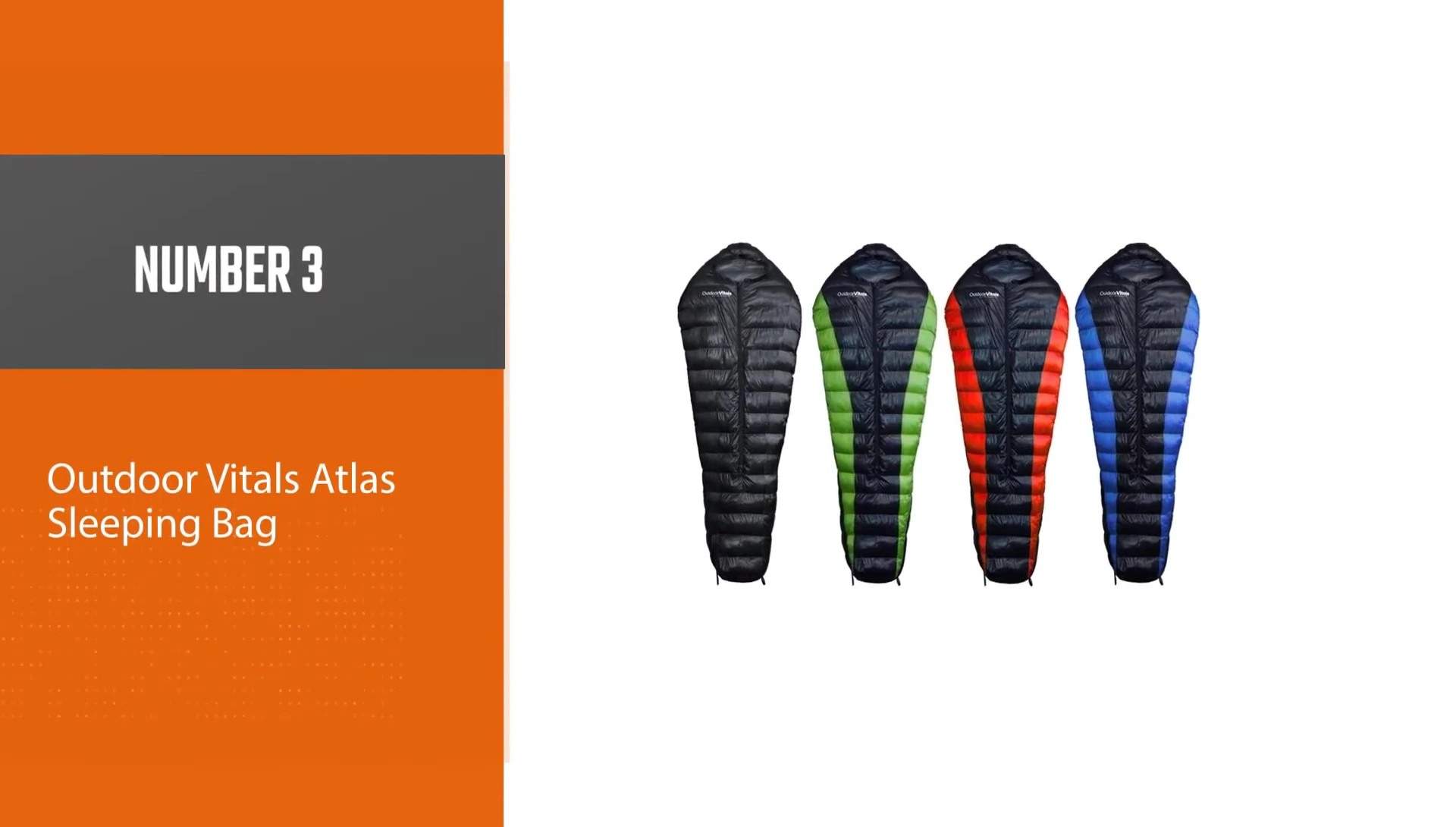 Outdoor Vitals Atlas 30 sleeping bag