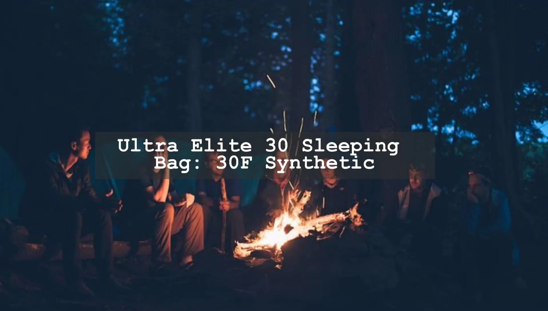The Ultra Elite 30 sleeping bag displayed.