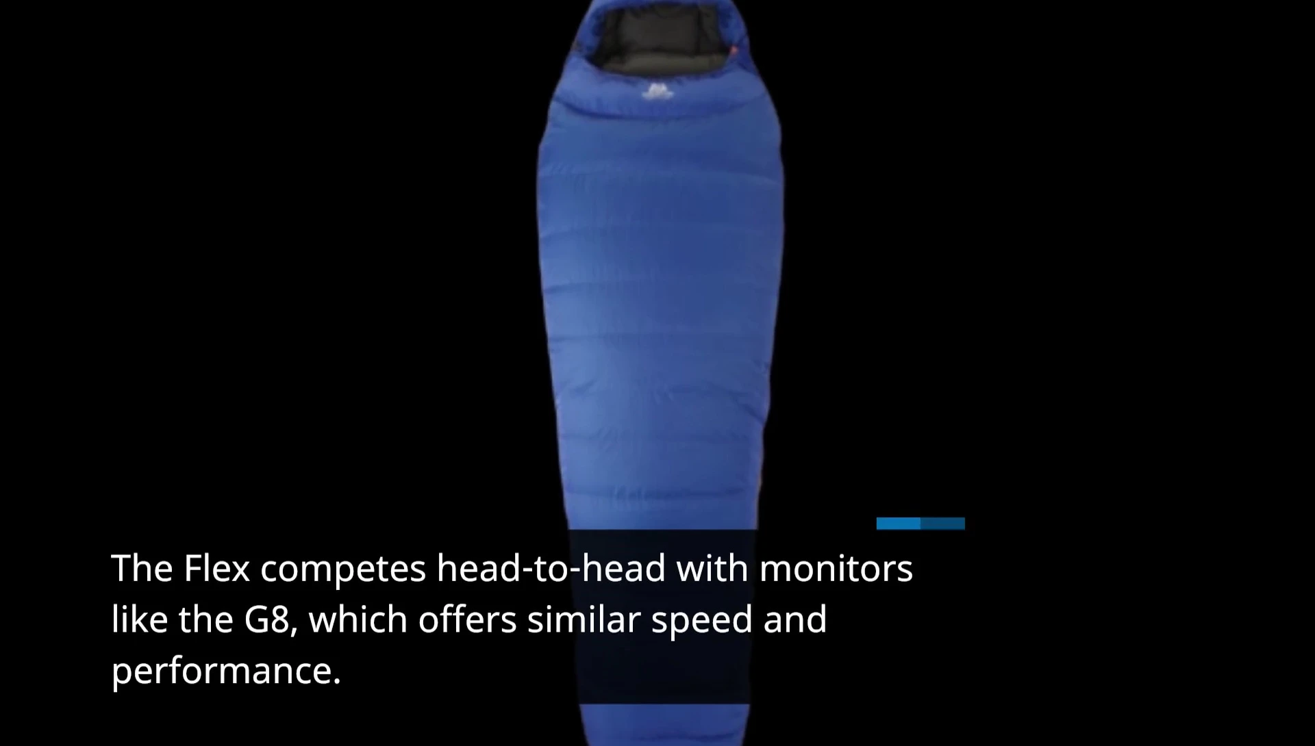 Comparison with competitor monitors.