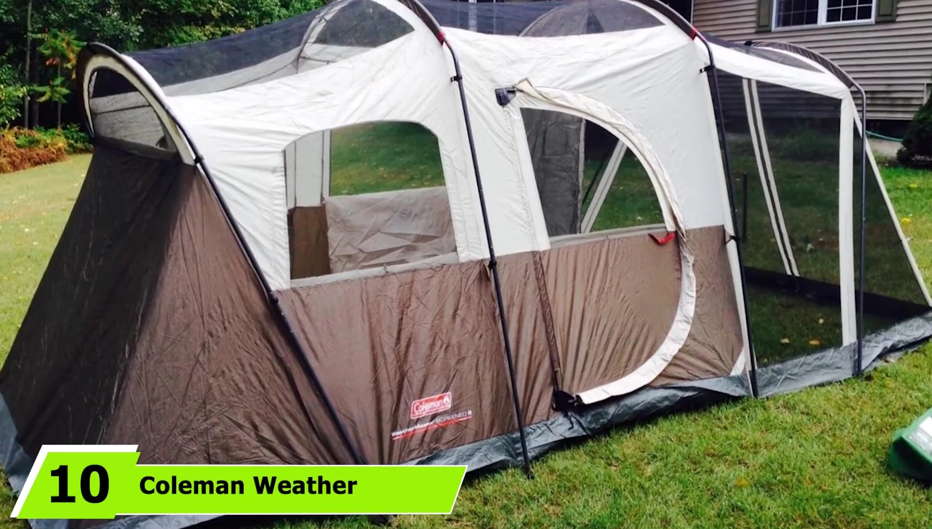 Coleman WeatherMaster 10 tent