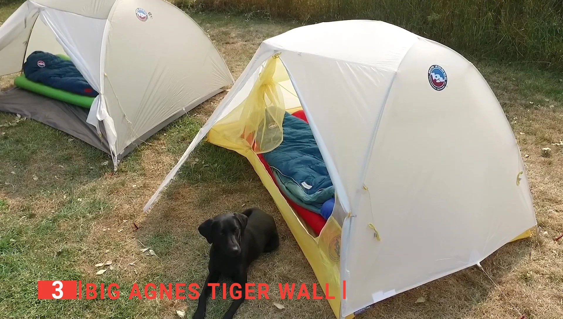 Big Agnes Tiger Wall tent displayed