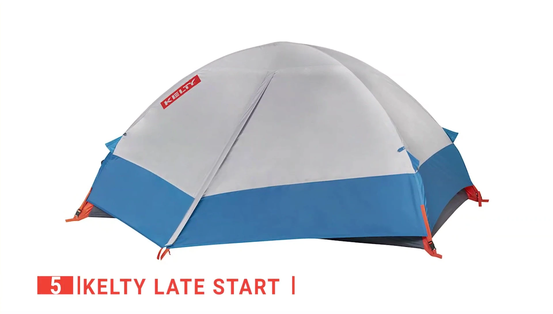Kelty Late Start tent being set up