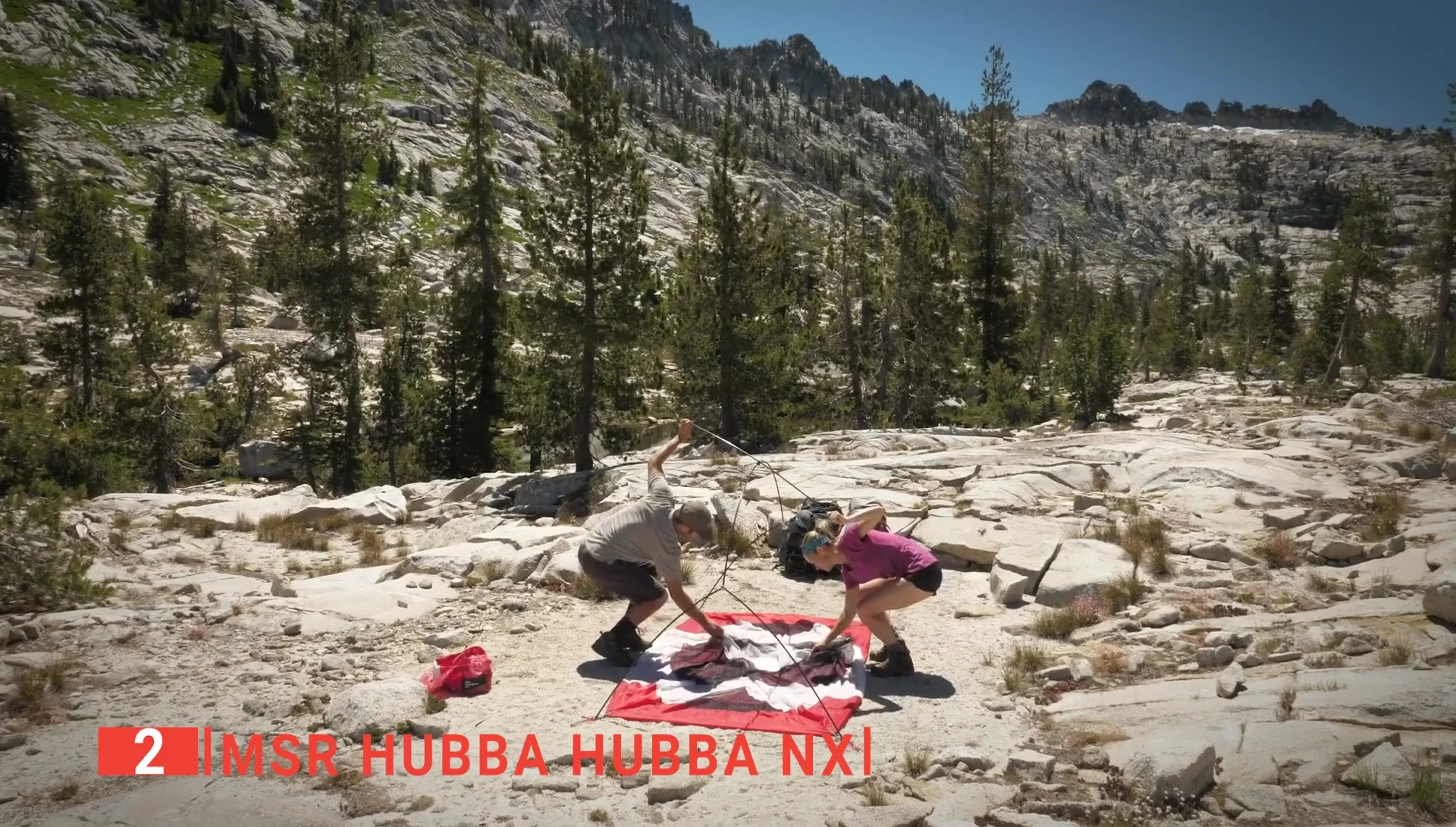 MSR Hubba Hubba NX tent poles
