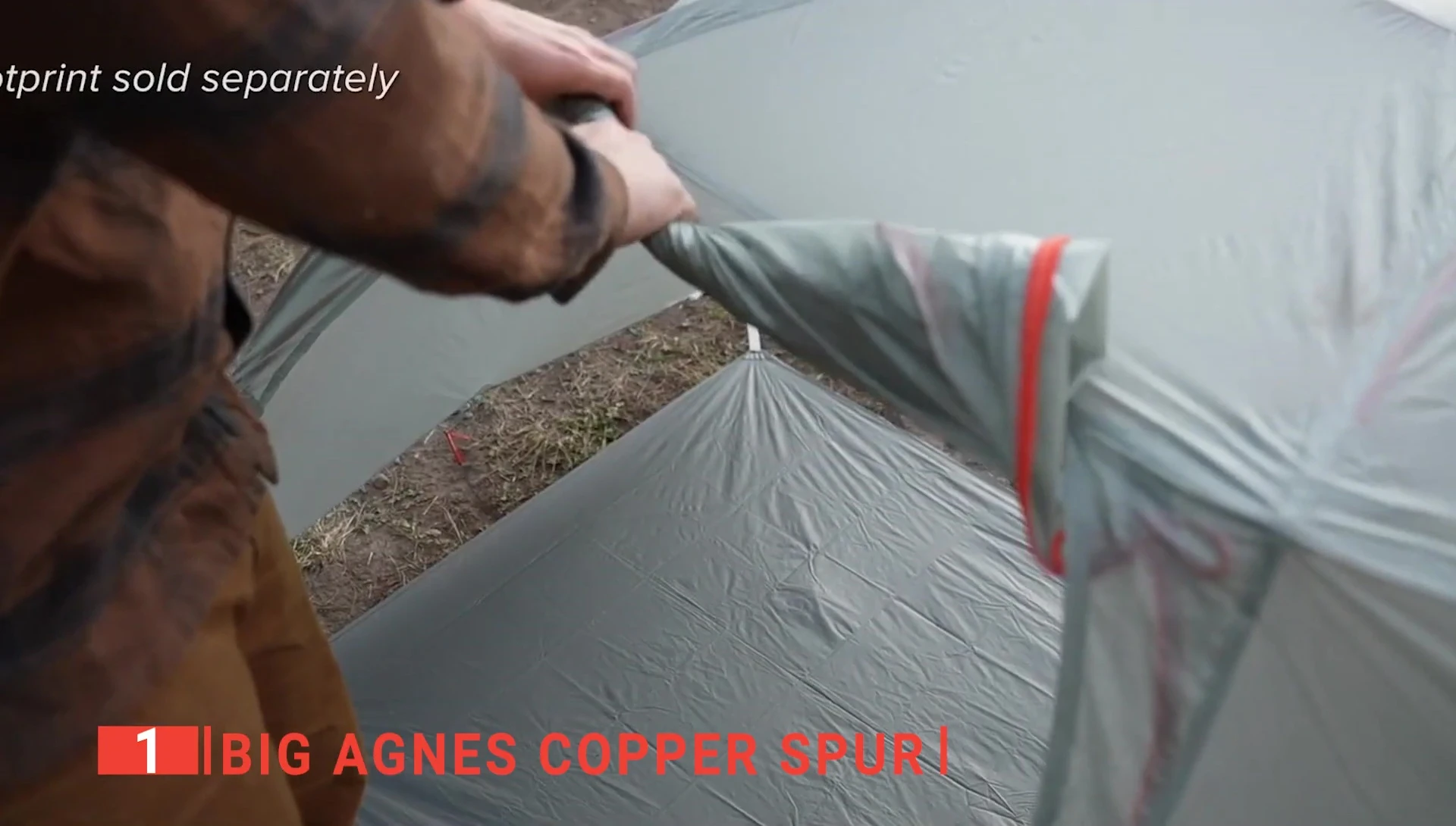 Big Agnes Copper Spur tent floor material