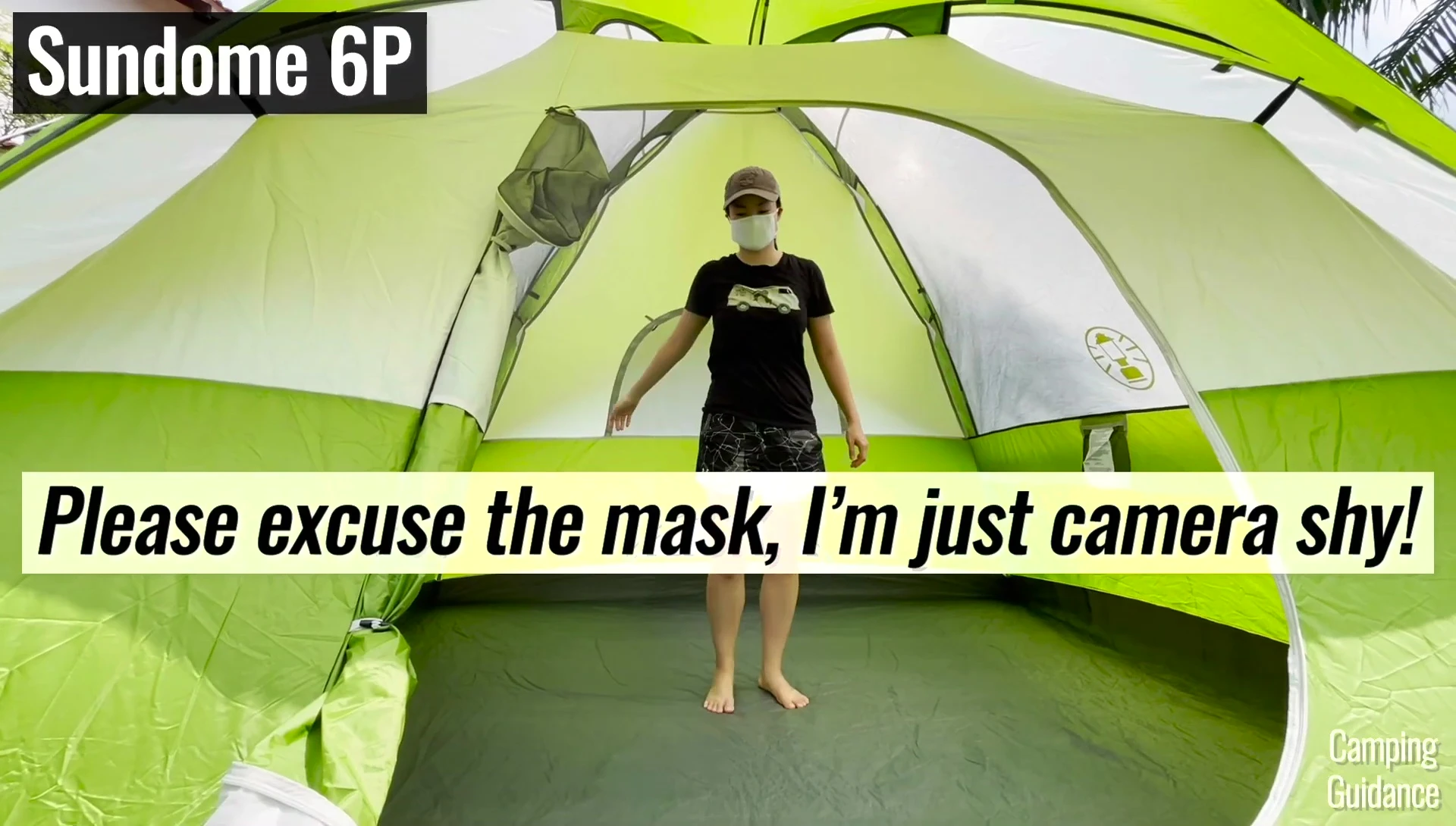 Final recommendation for the 6-person tent.