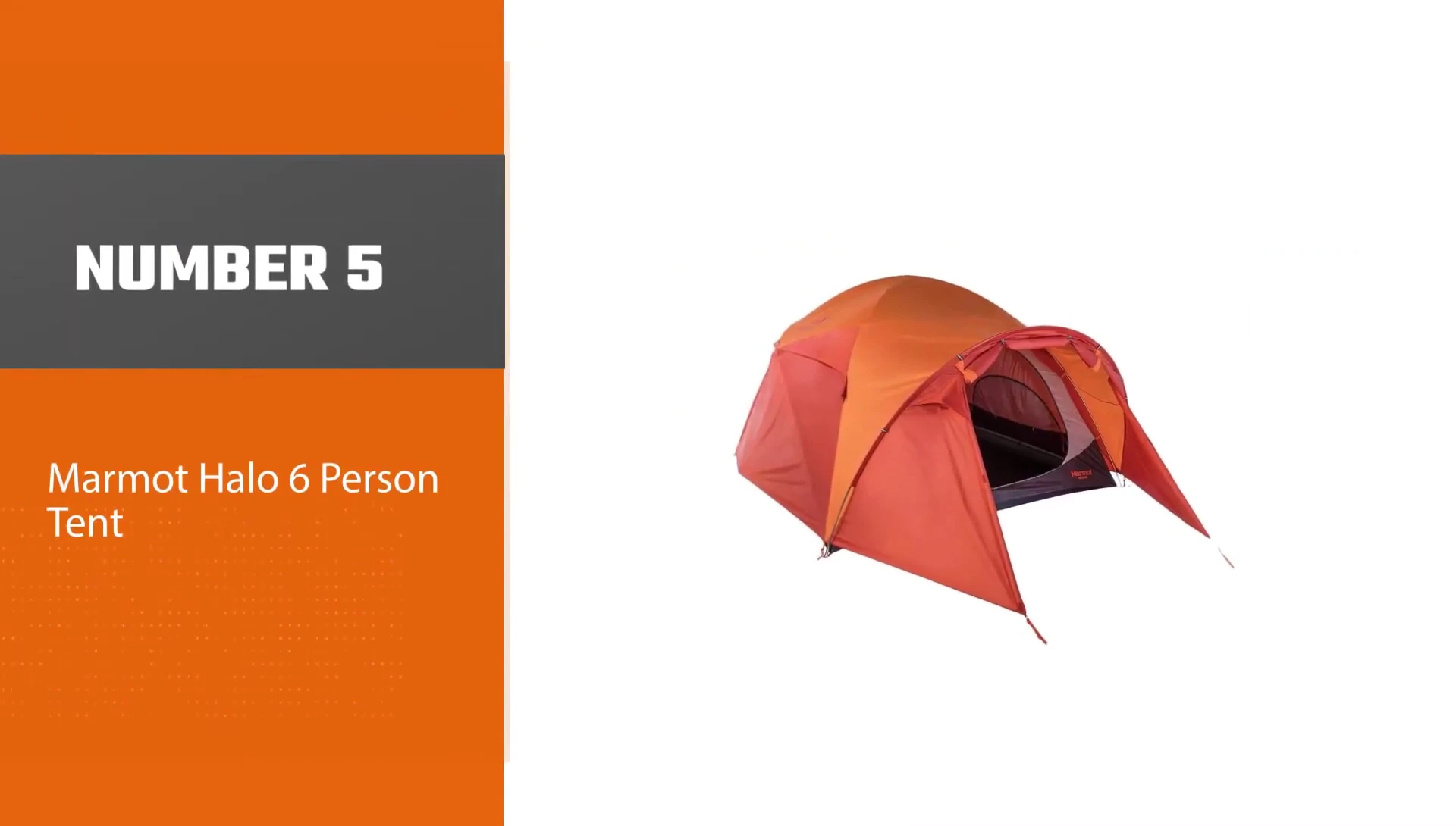 Marmot Halo 6-Person Tent
