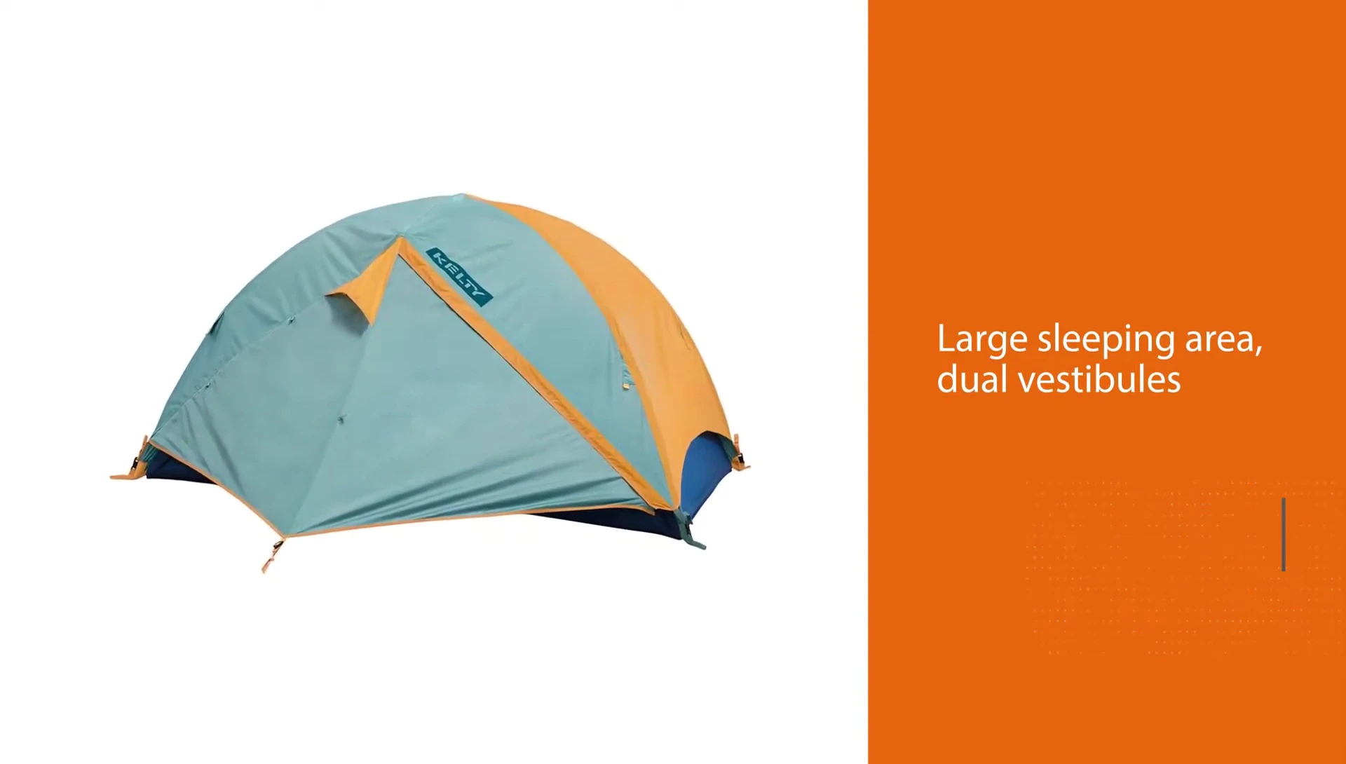 Interior space of the Kelty Wireless tent