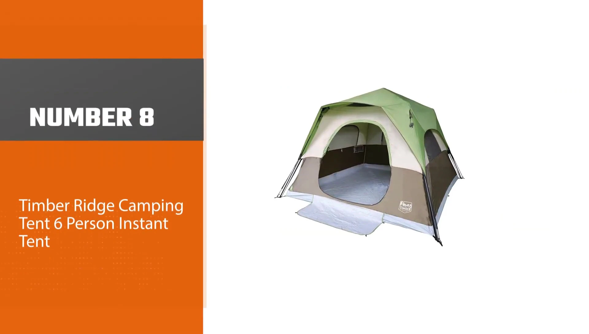 Timber Ridge 6-Person Instant Tent