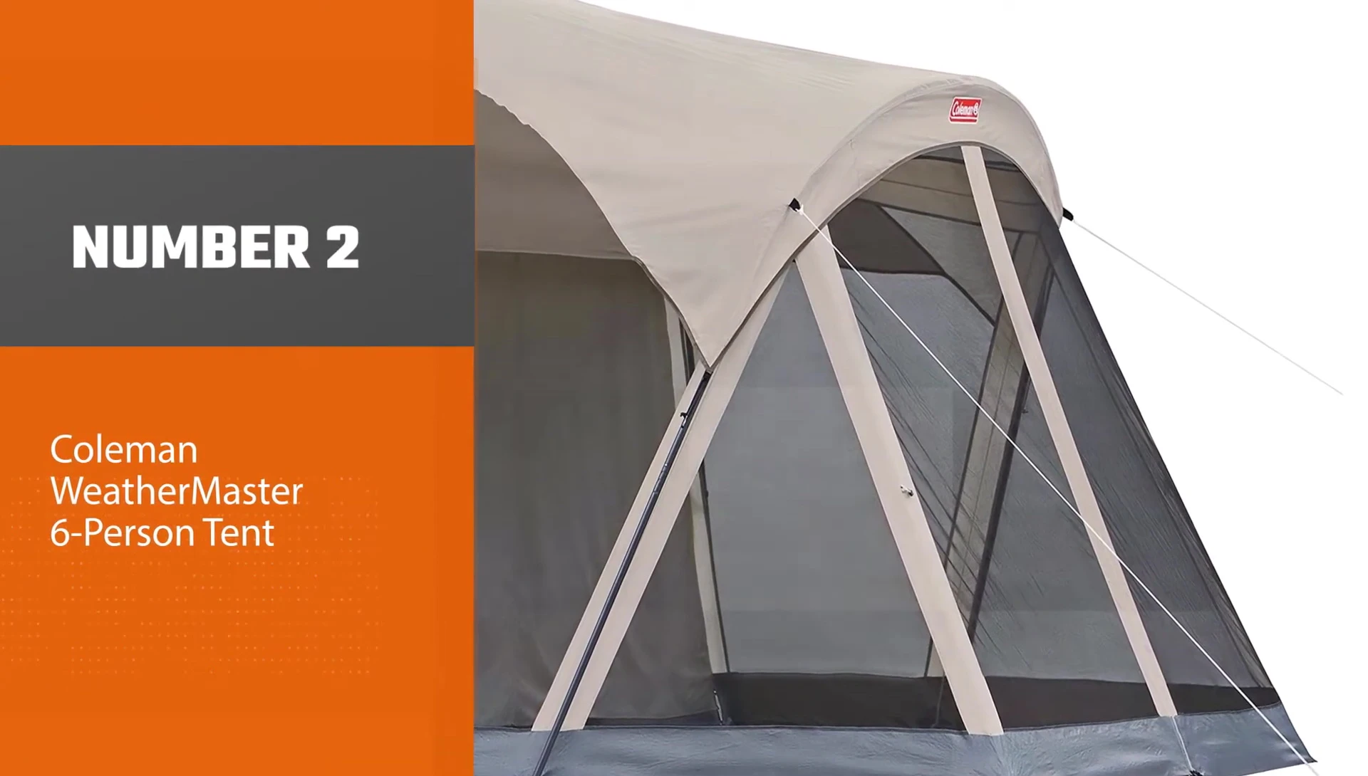 Coleman WeatherMaster 6-Person Tent exterior