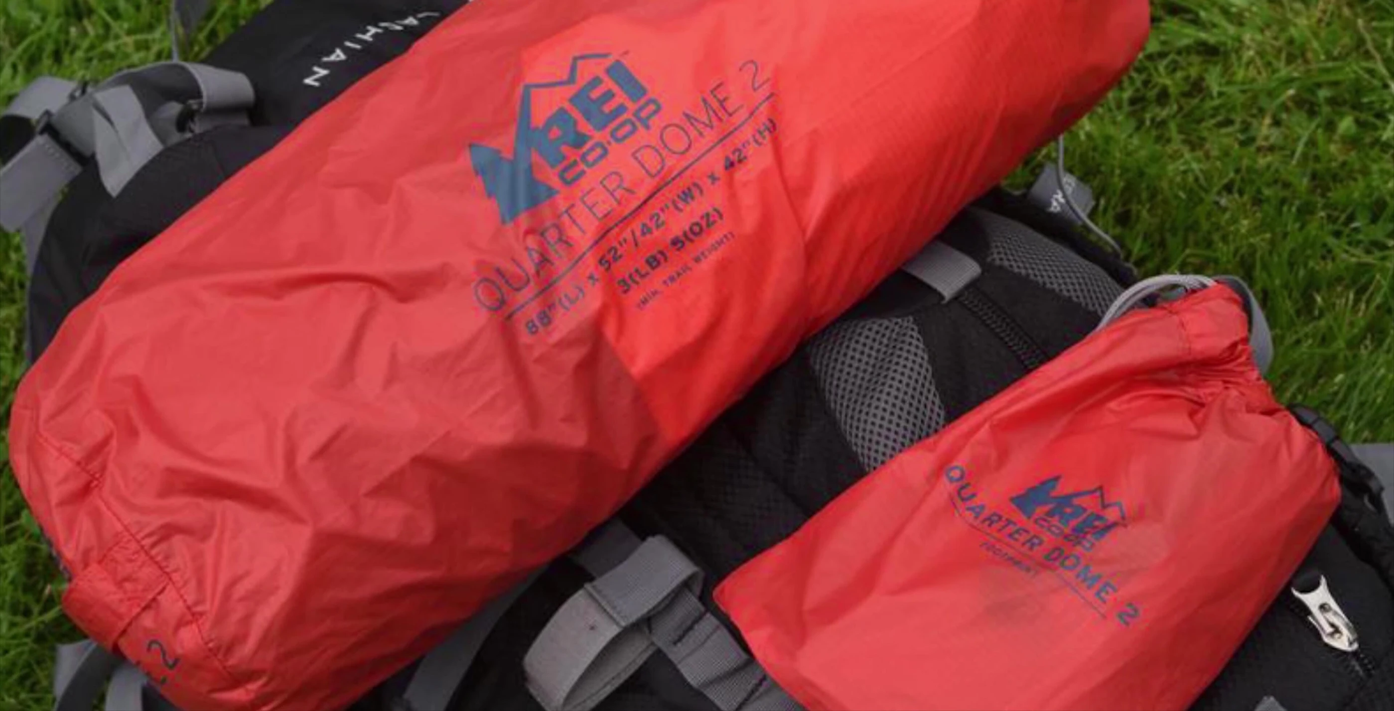 Shot showing the Ray-Way Quarter Dome 2 tent