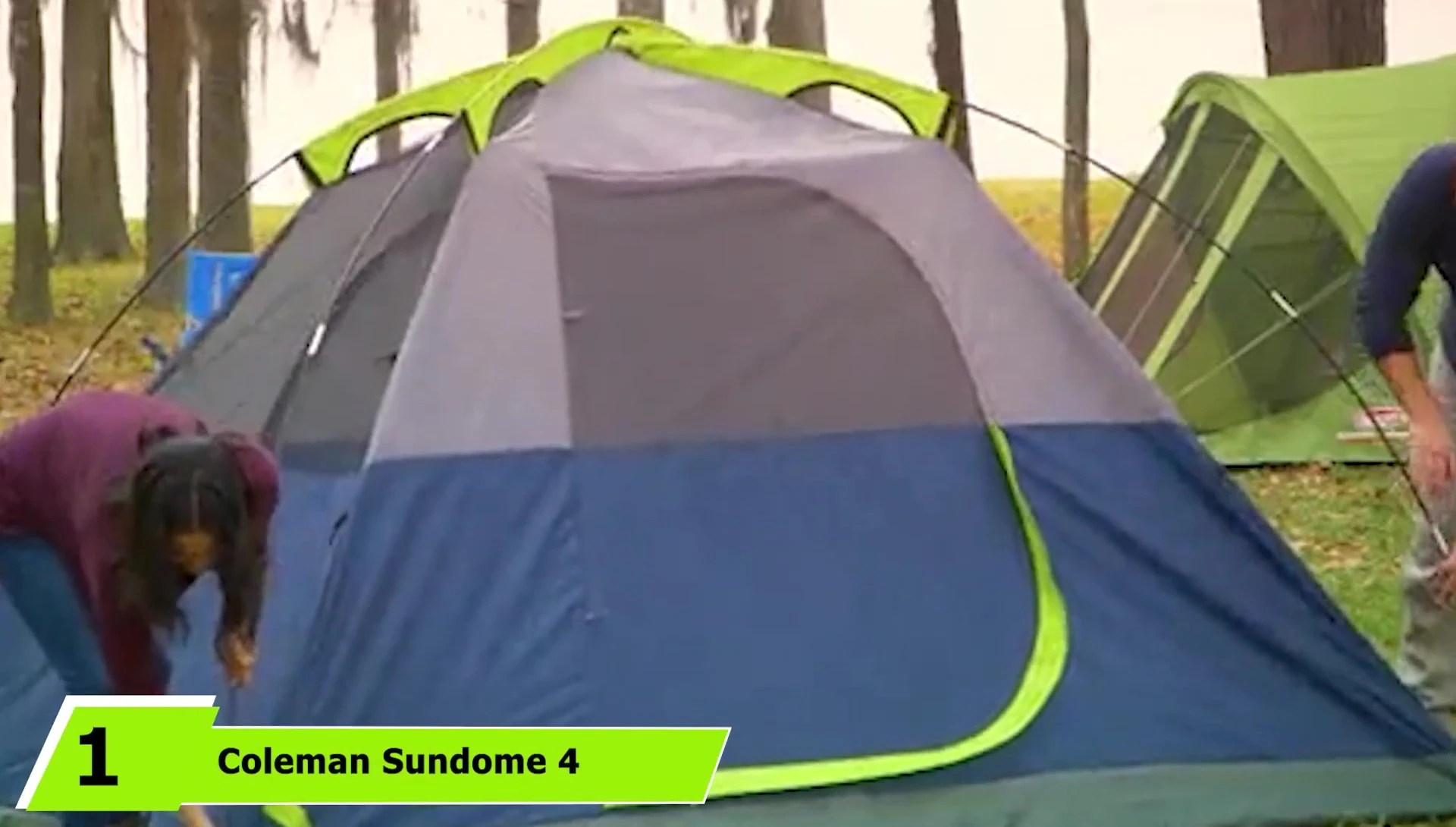 Coleman Sundome 4-Person Tent exterior shot