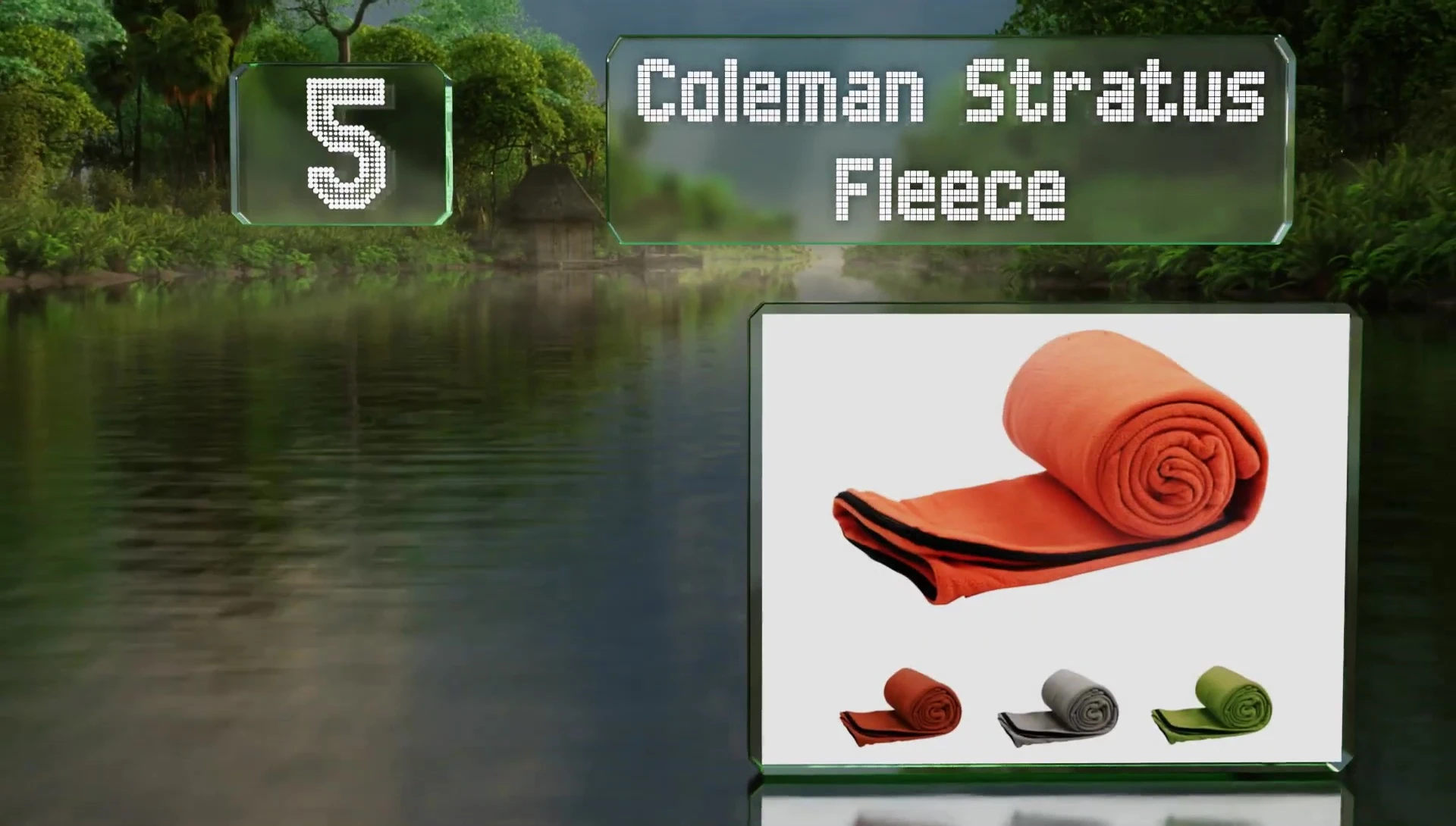Close-up showing the thick fleece material of the Coleman liner