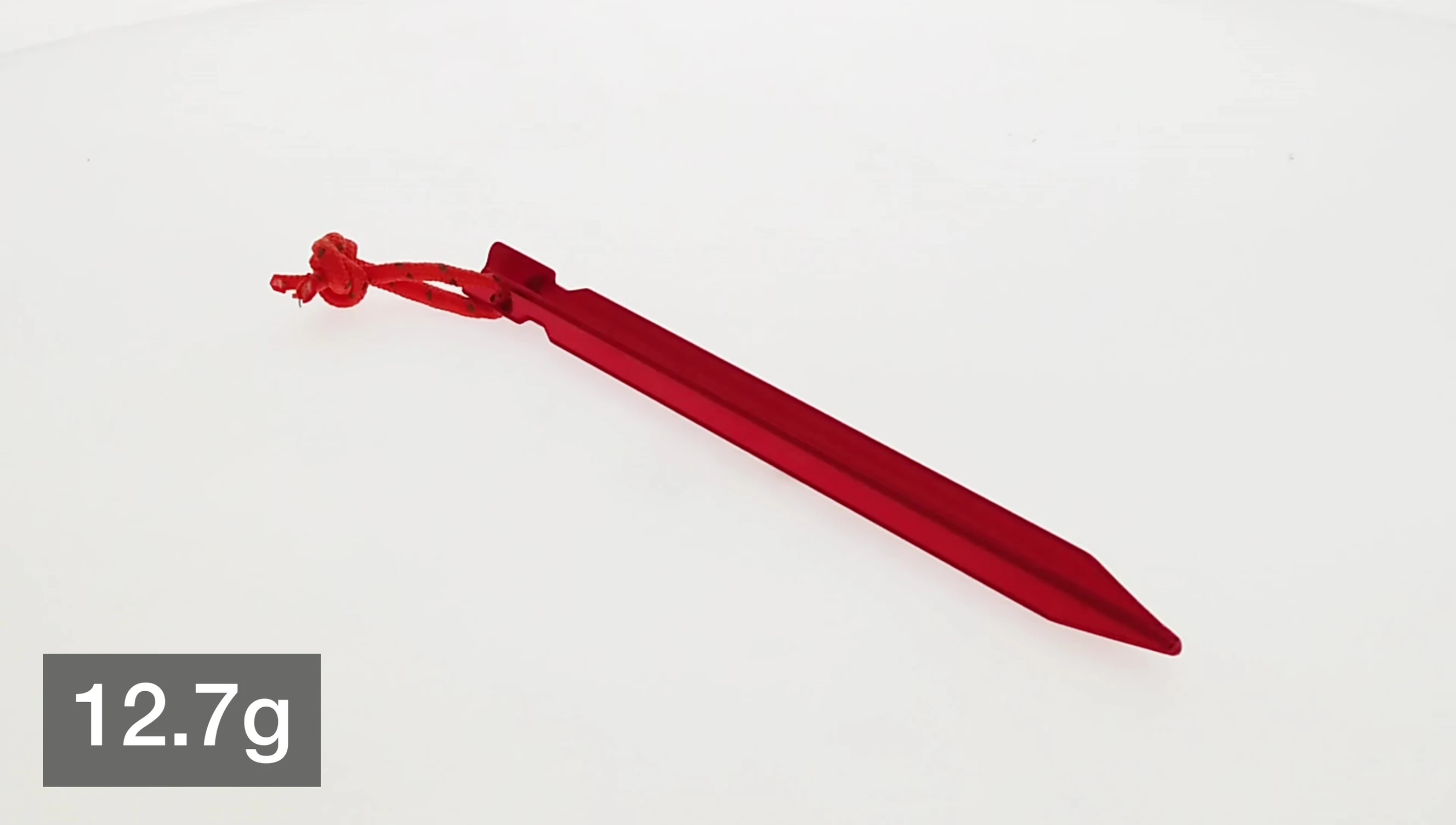 Person demonstrating how to use a Y stake