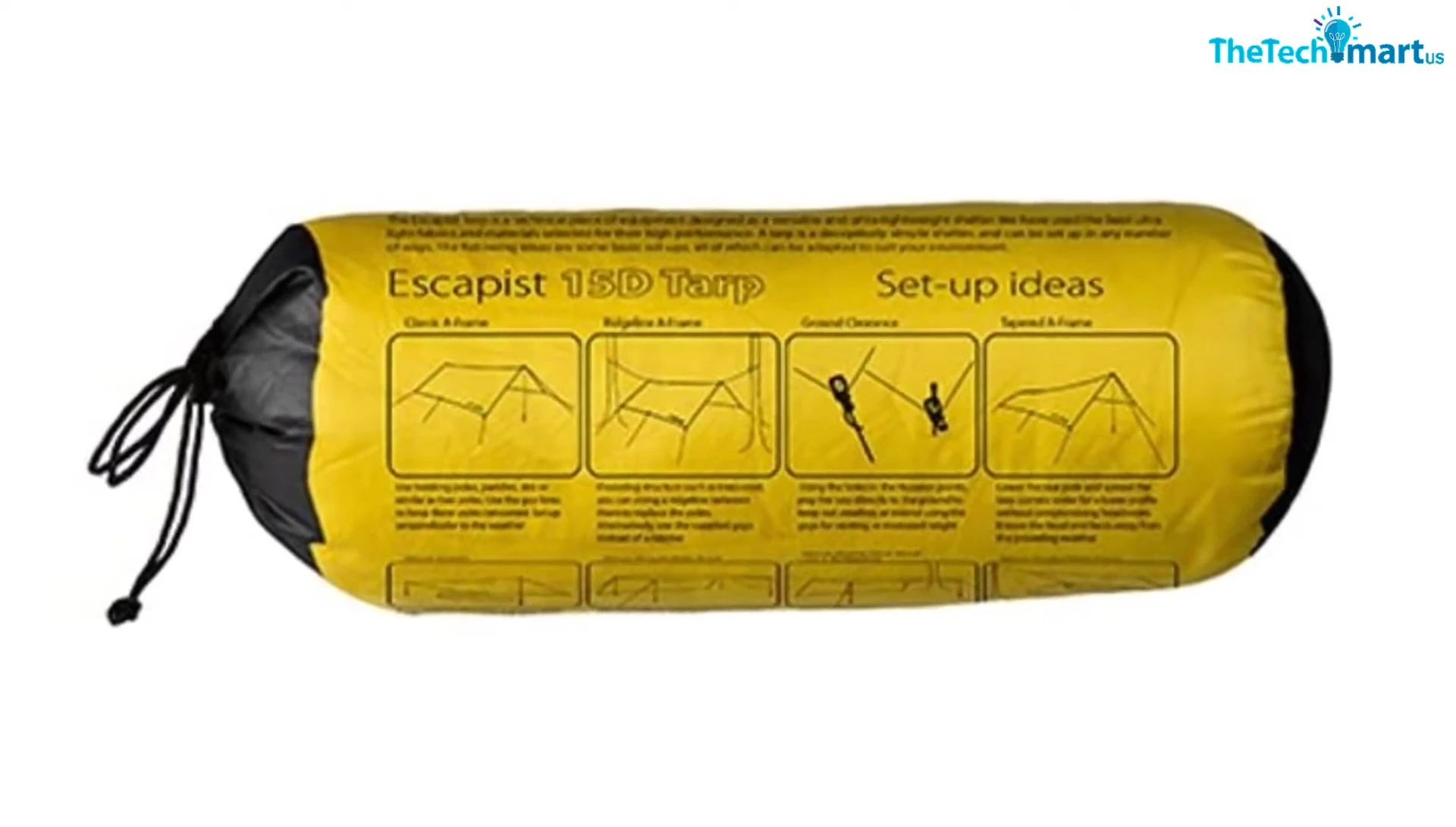 Sea to Summit Escapist Tarp setup example