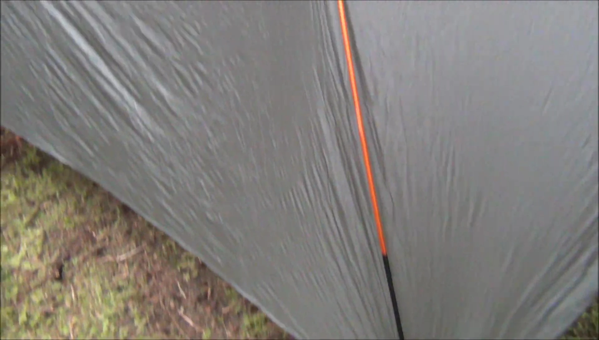 View of the poles connected to the Superfly's existing tie-out points
