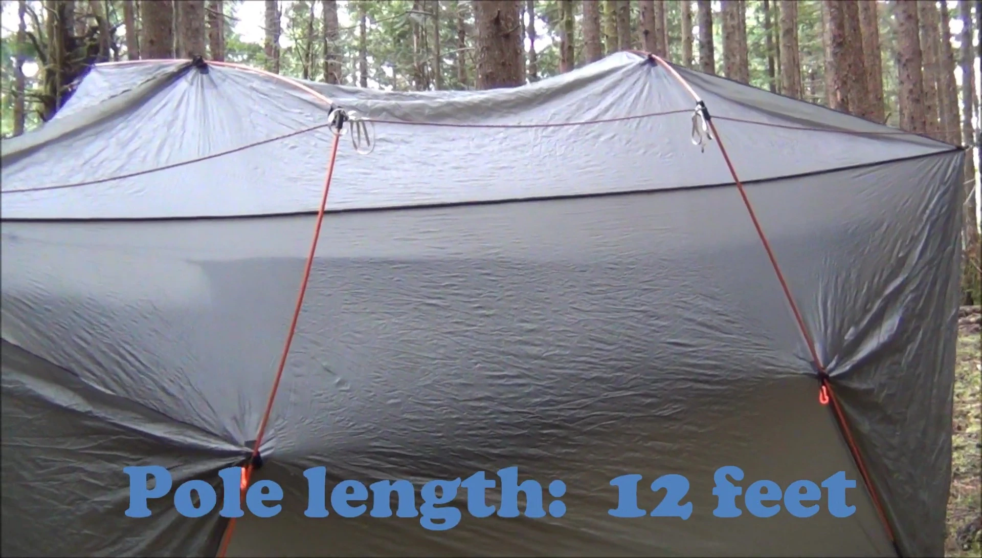 Shot of the REI Half Dome 2 tent poles