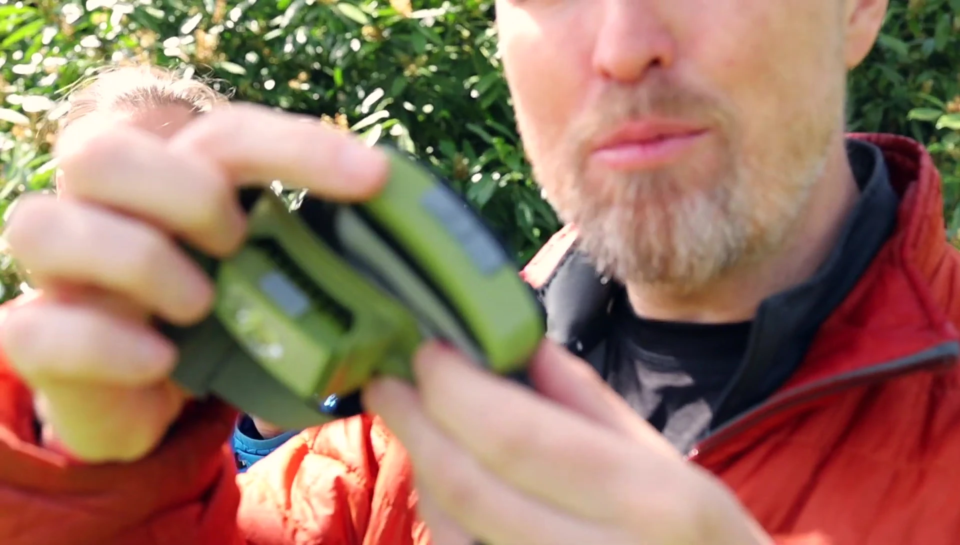 Highlighting the 'magic button' on the Biolite 750