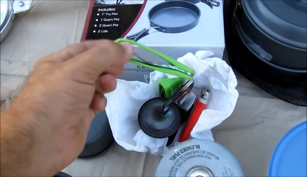 Utensils fitting inside Optimus Terrasolo