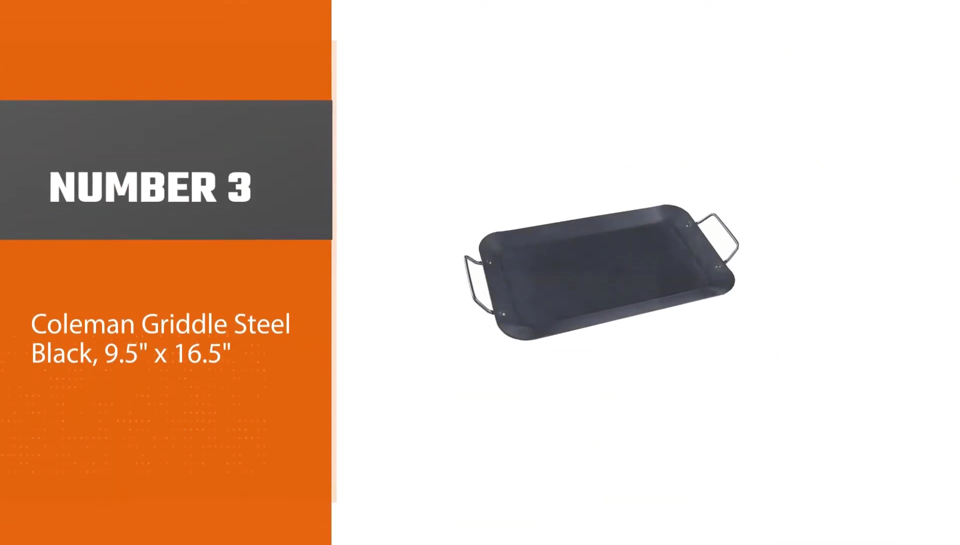 Coleman Steel Griddle