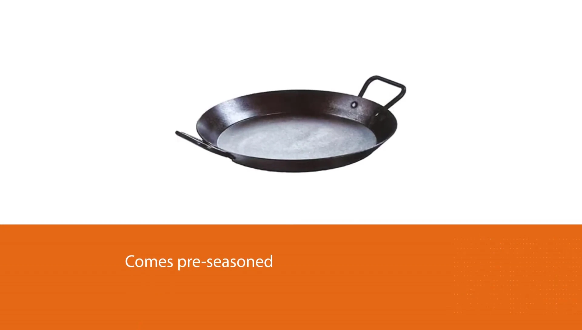 Lodge Skillet in use