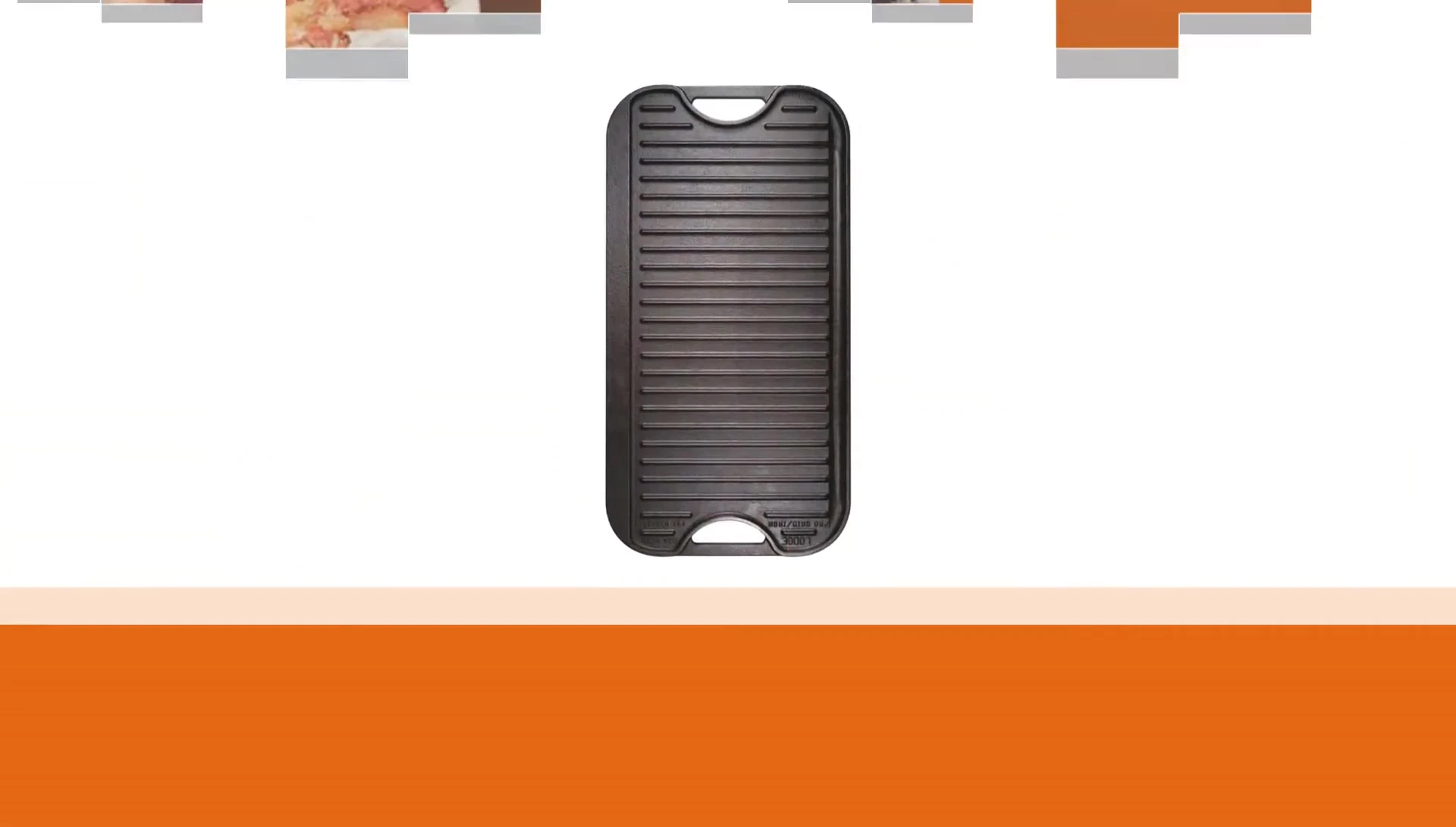 Lodge Griddle on a stovetop