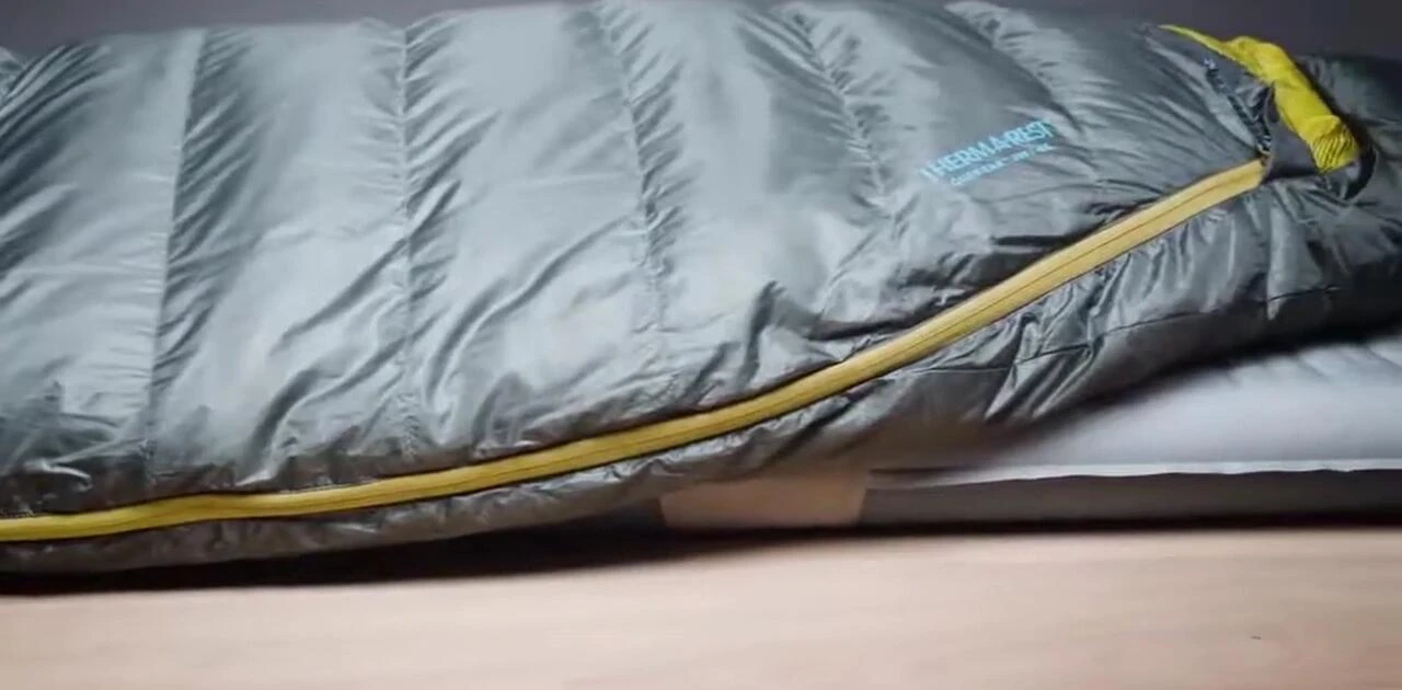 Sierra Designs Questar Down Sleeping Bags showcased.