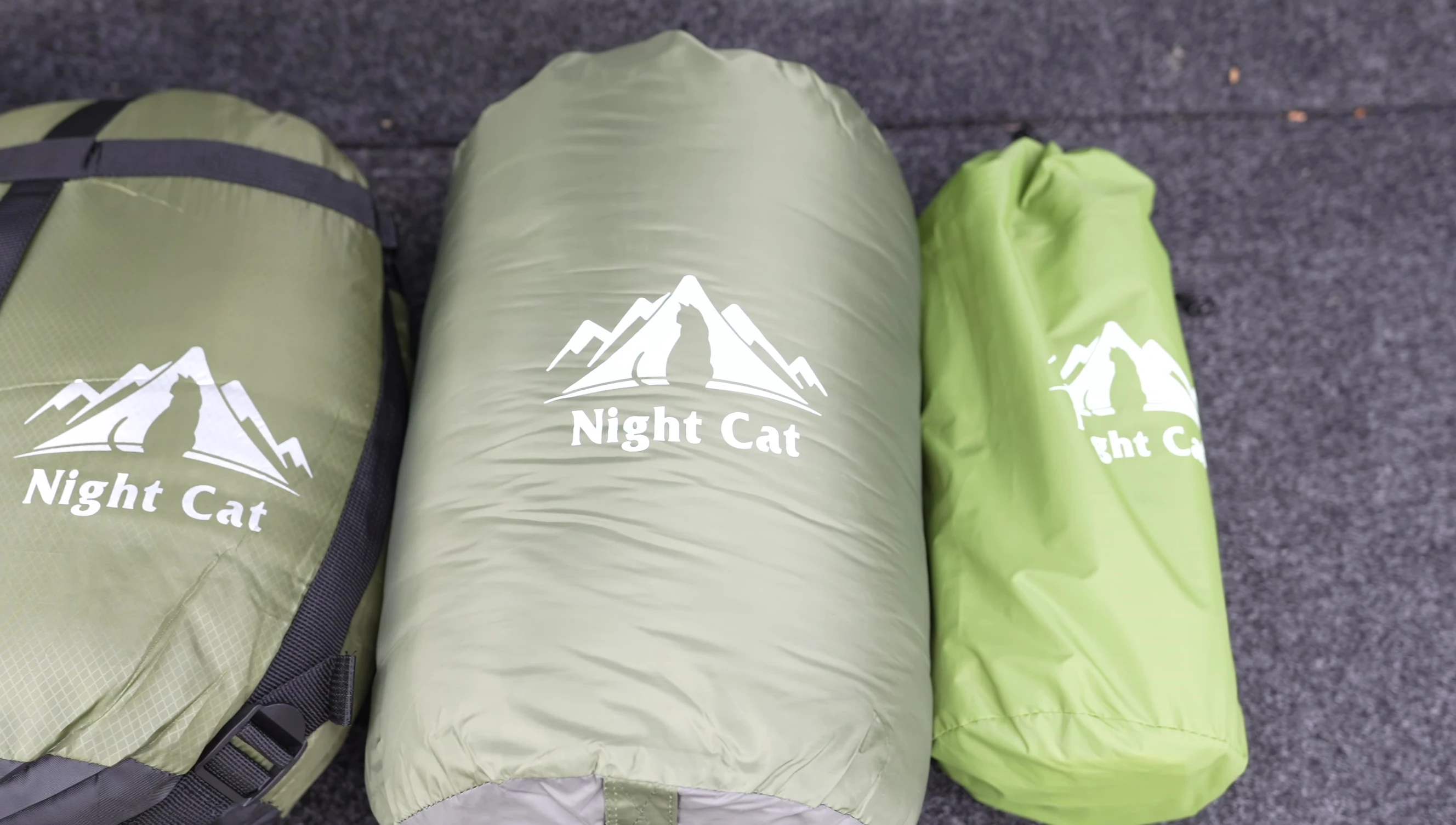 Inflatable mattress with foot pump.