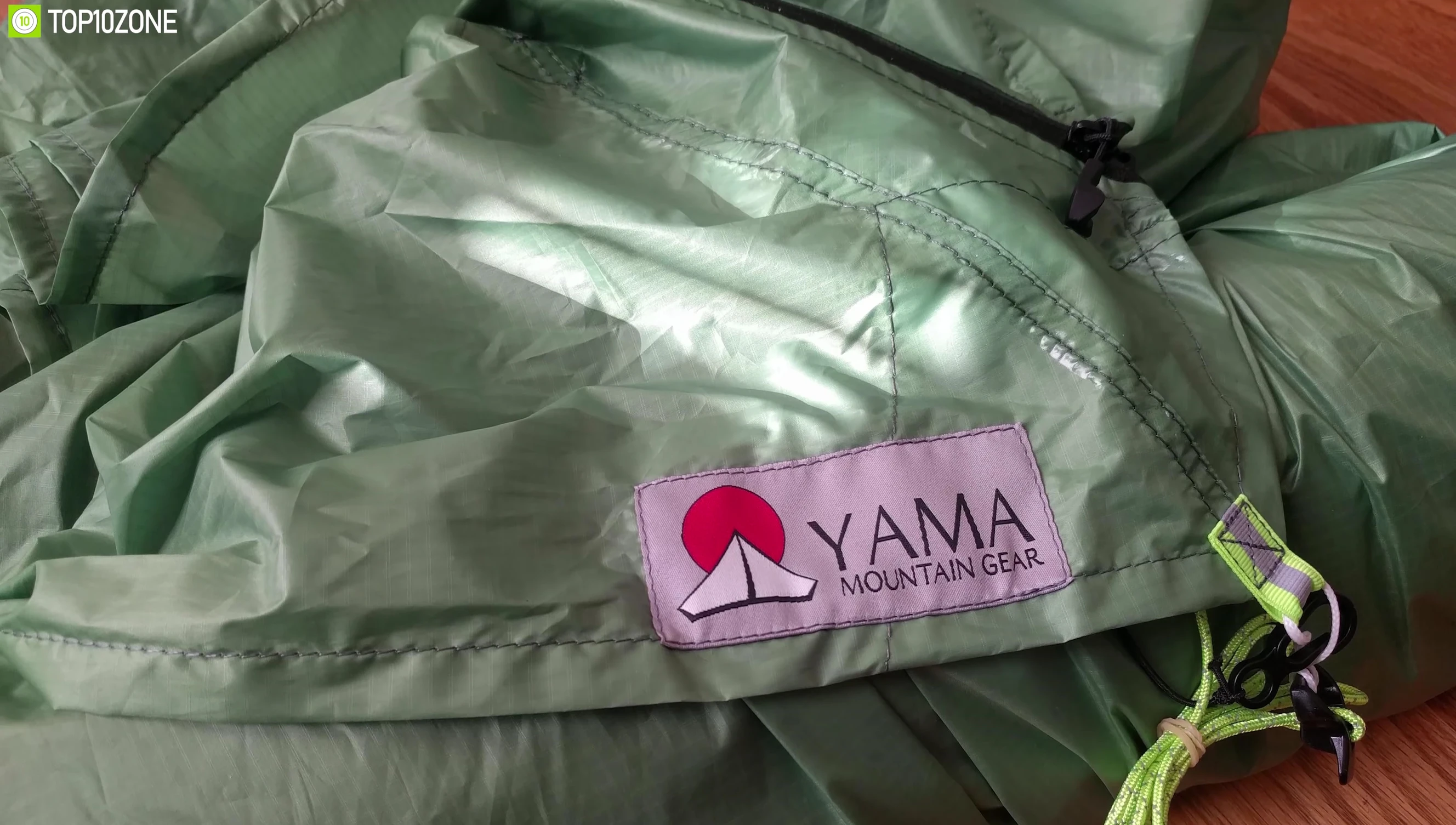 Yama Mountain Serum tent shown