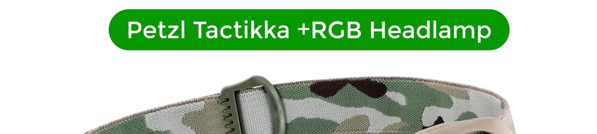 Petzl Tactica Plus RGB Headlamp