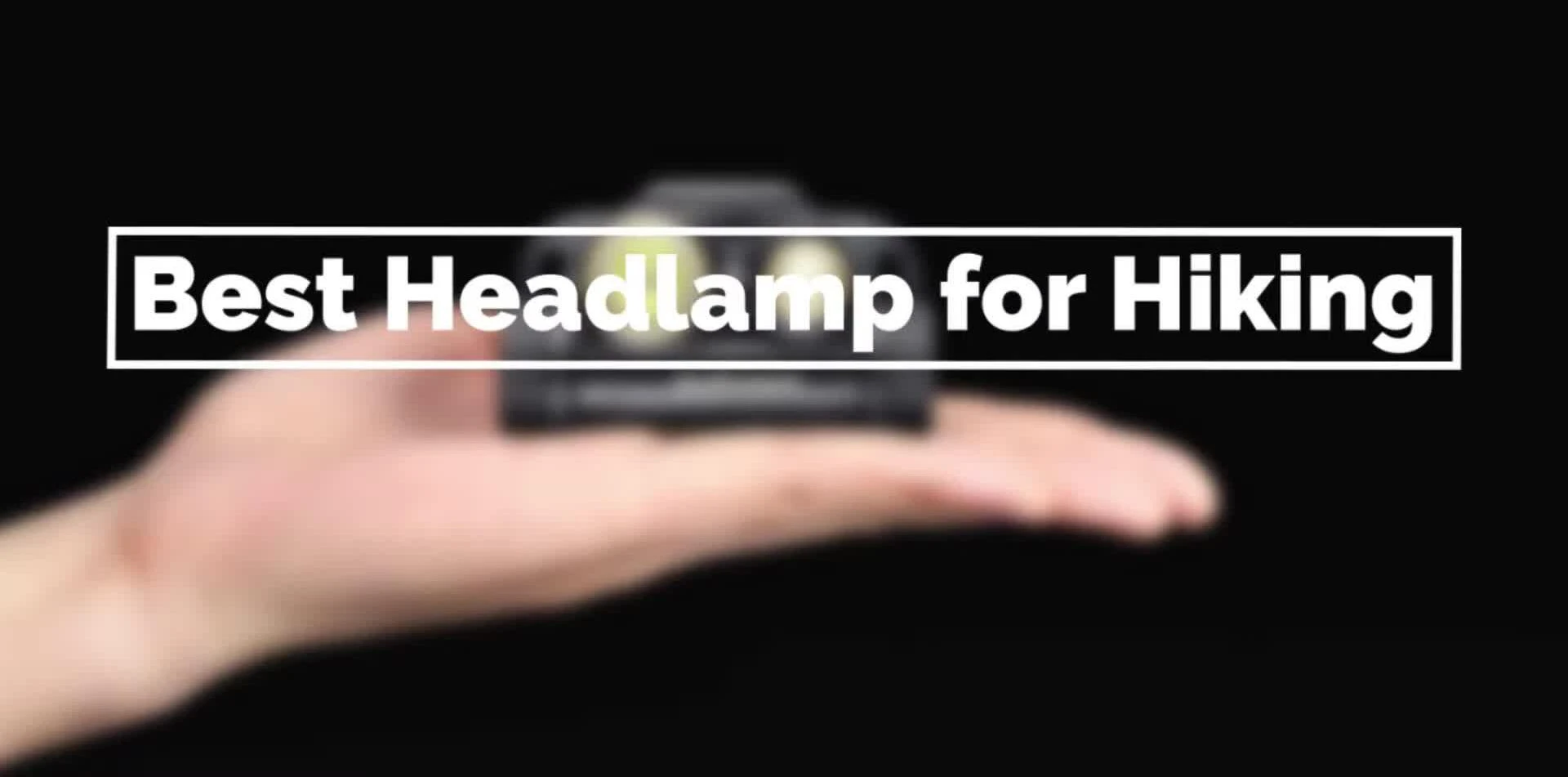 Lenser MH10 headlamp close-up shot