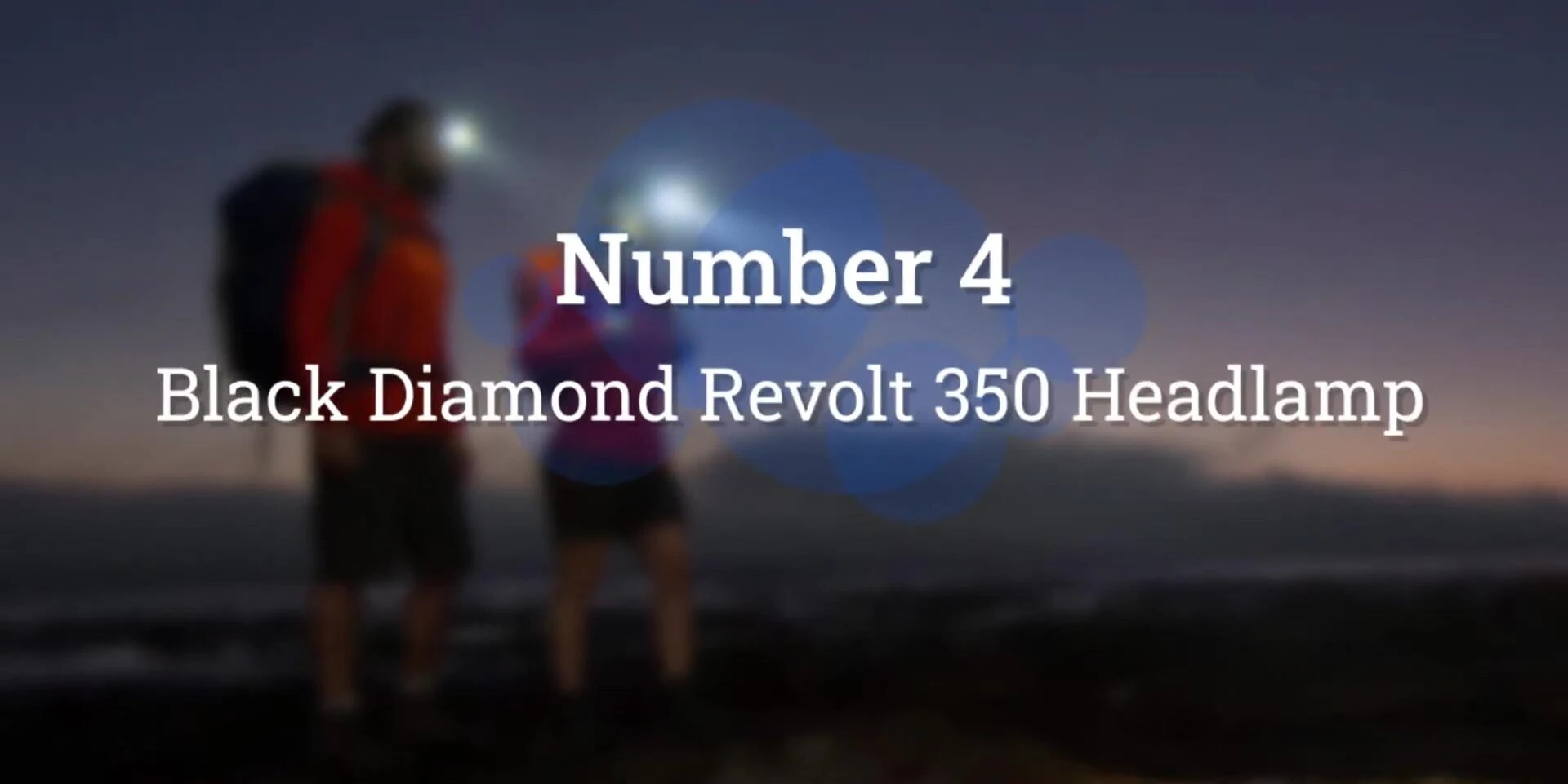 Black Diamond Revolt 350 headlamp shown