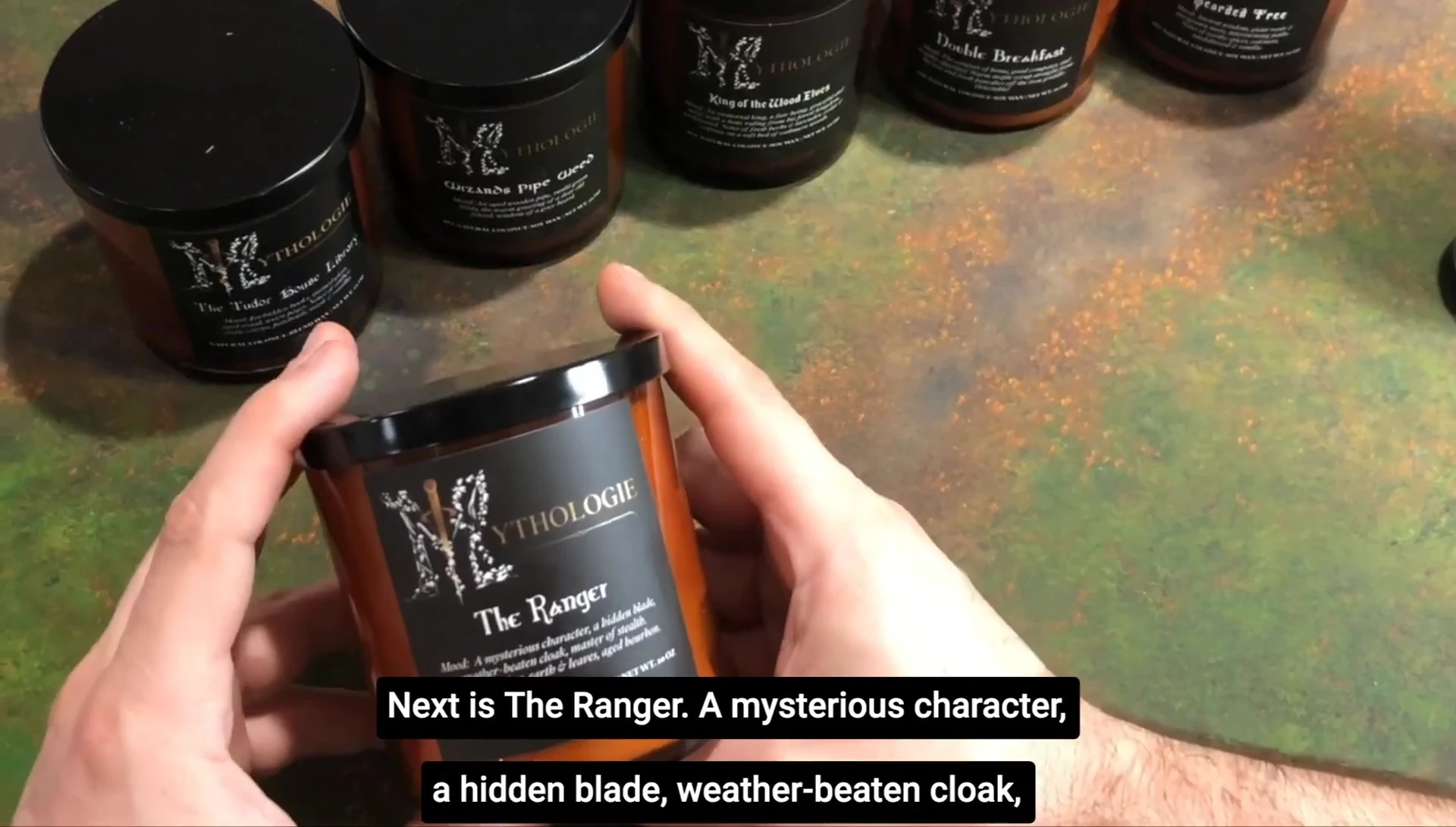 The Ranger candle being discussed.