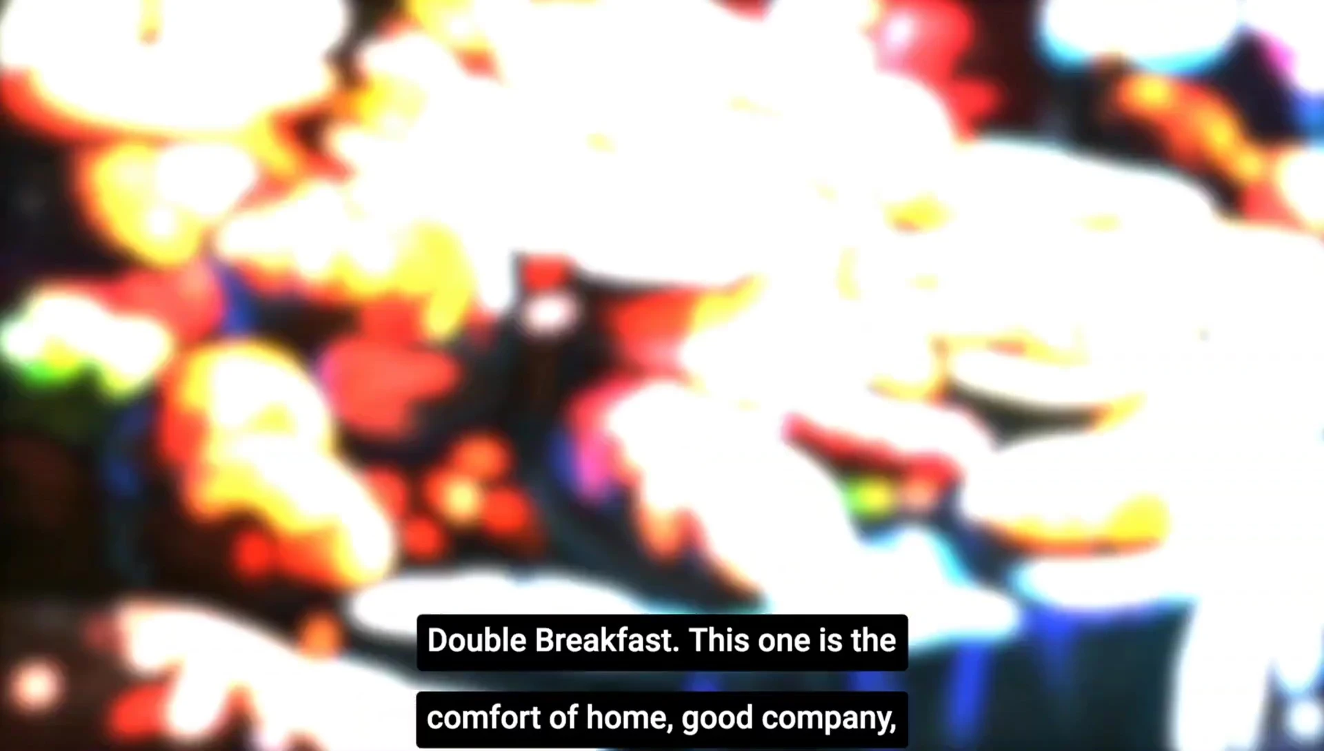 Double Breakfast candle overview.