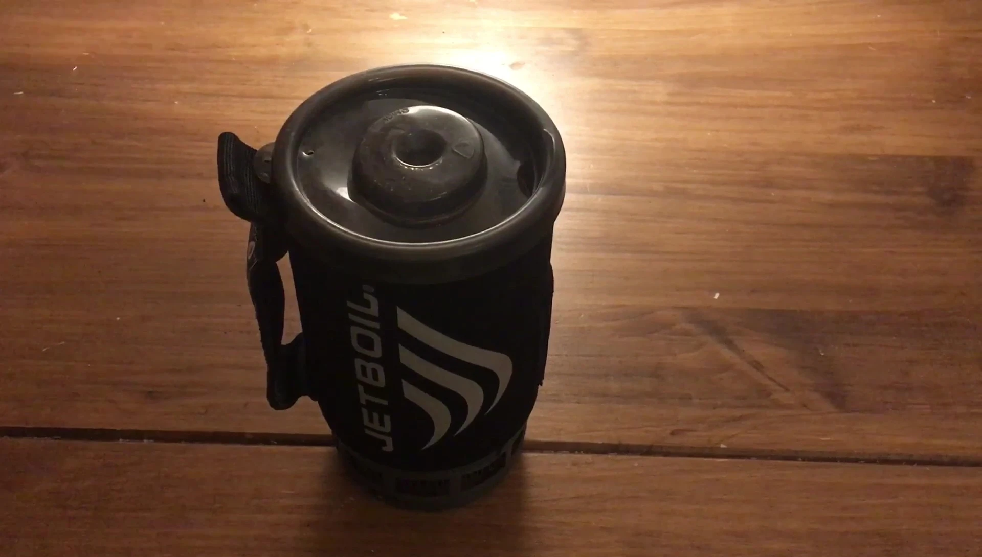 Close-up of the Jetboil Flash camping stove