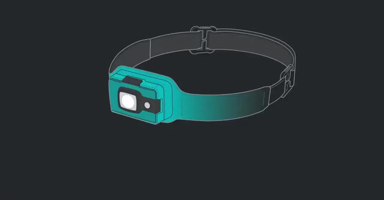BioLite Headlamp 200 components