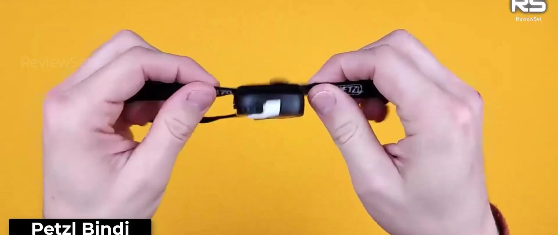 Petzl Bindi headlamp shown