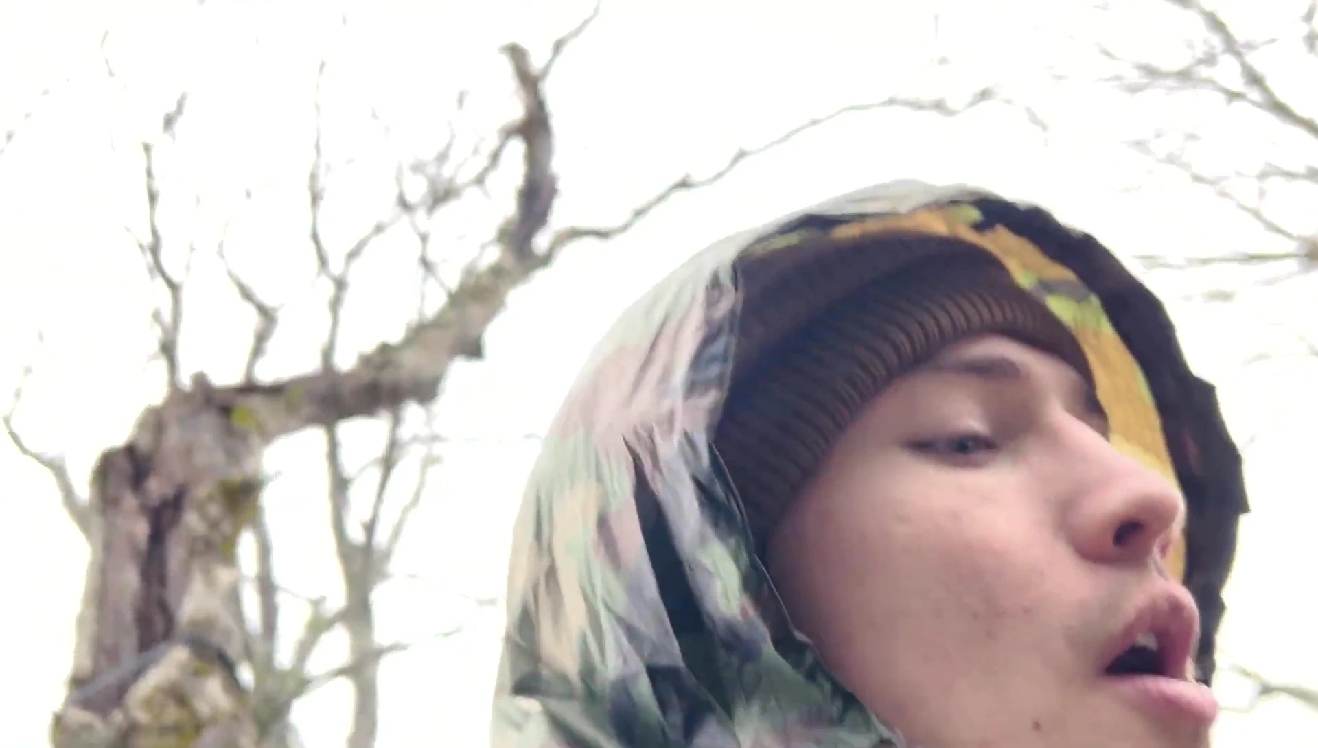 Modified sustainment pouch on backpack