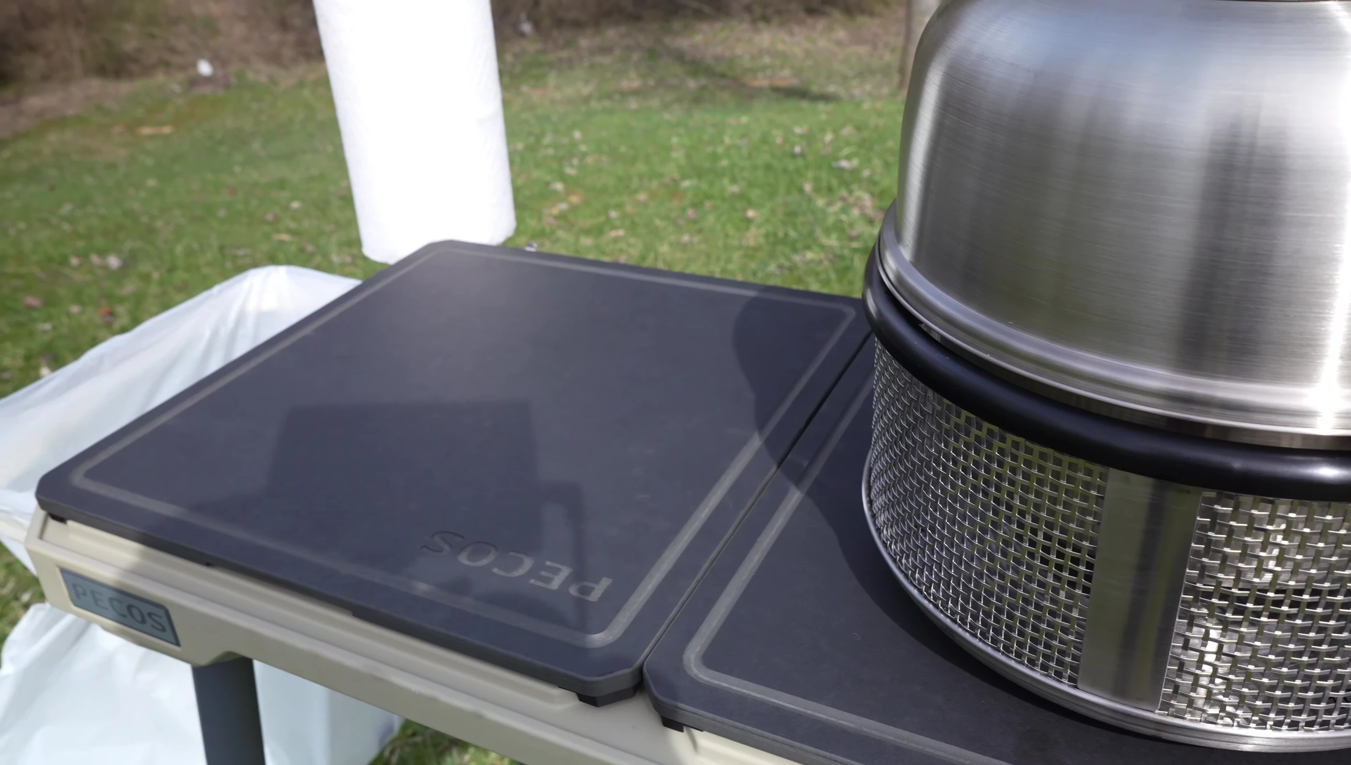 The heat shield accessory shown.