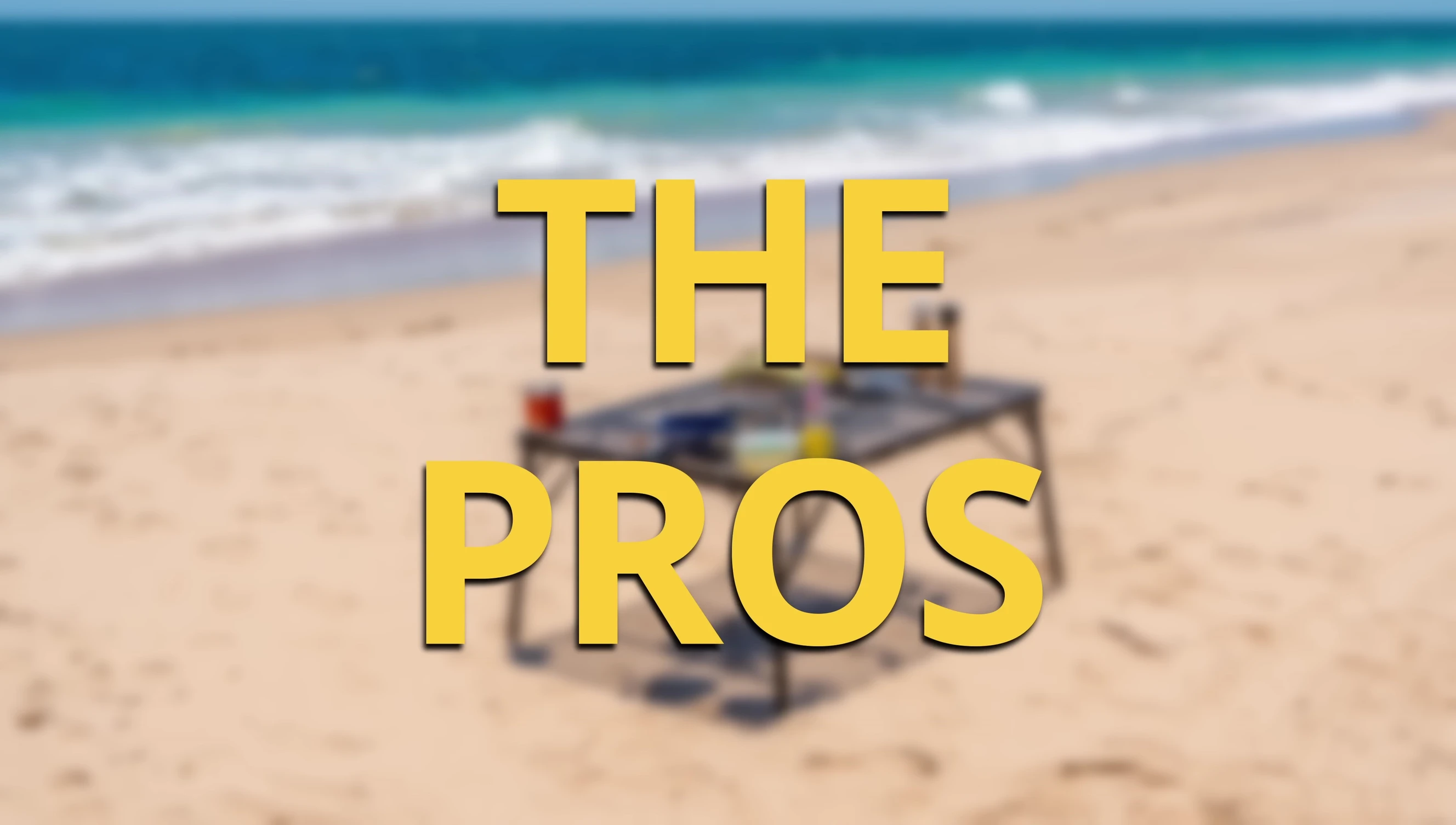 Summary of pros and cons