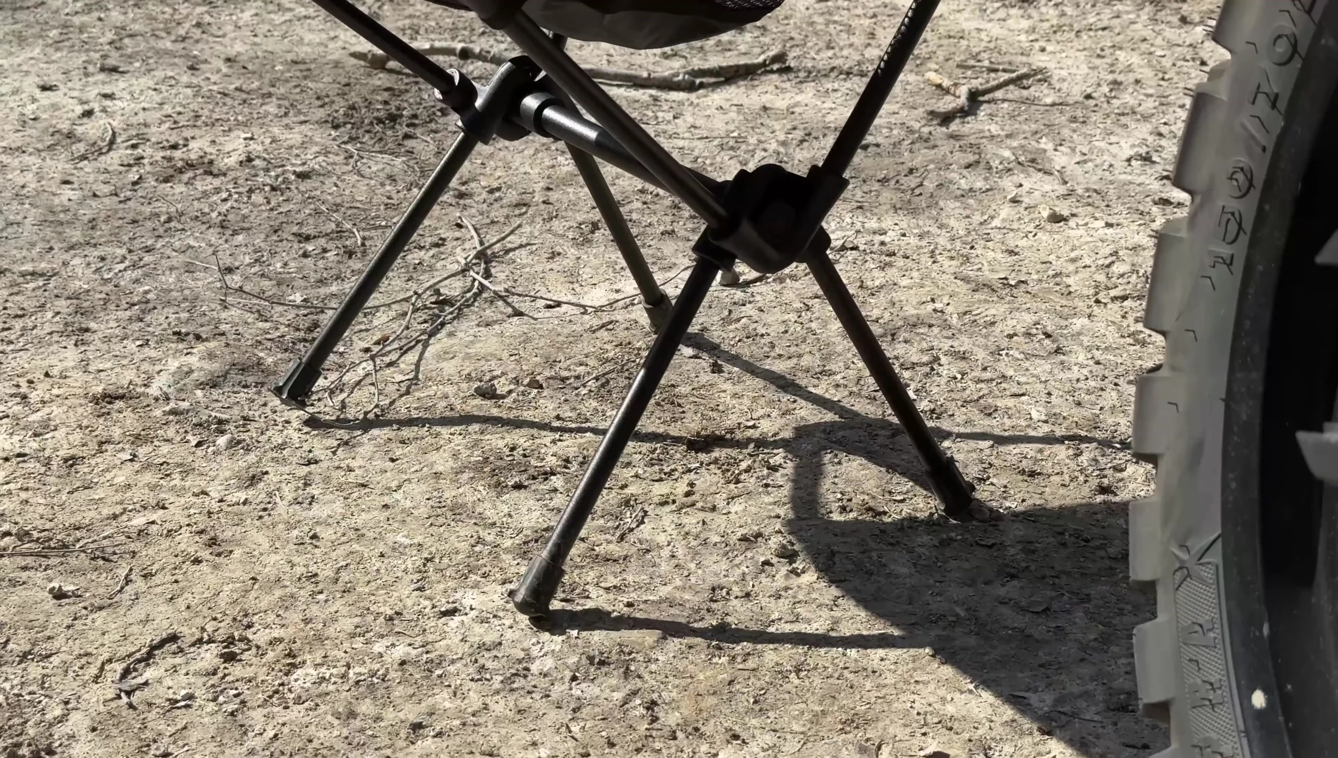 Close up of the chair showing its construction quality