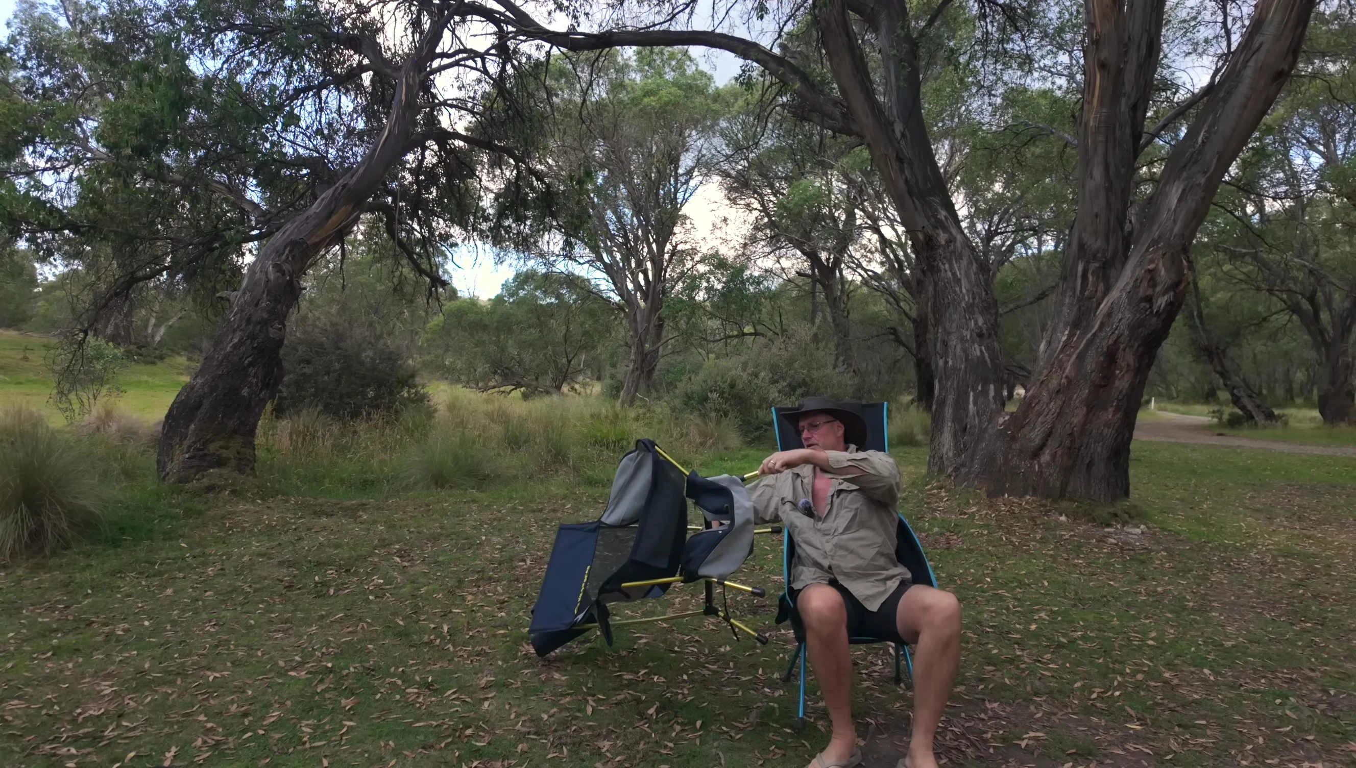 Adjusting the leg height on the Kilos Gear chair
