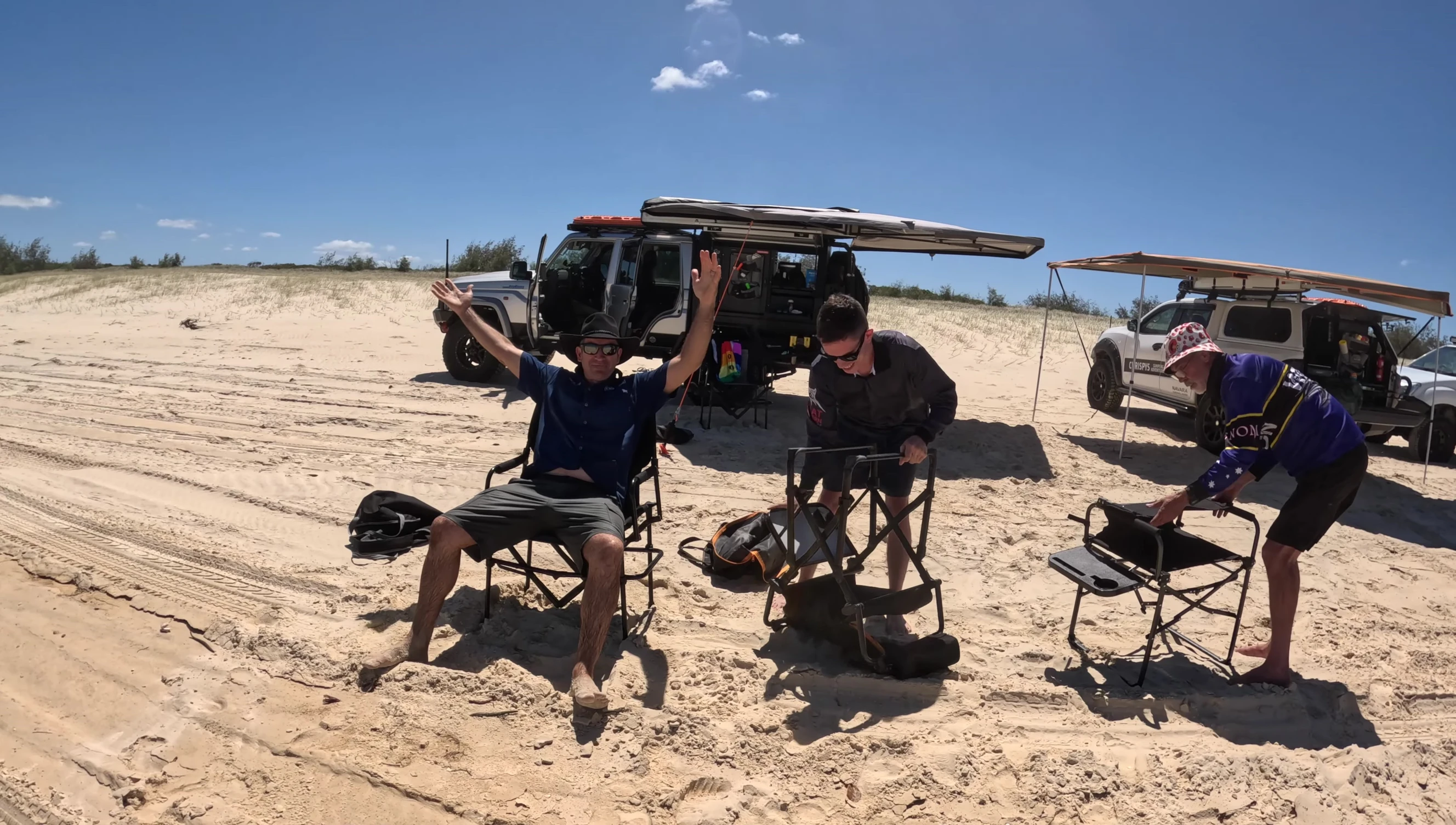 Explore Life chair setup