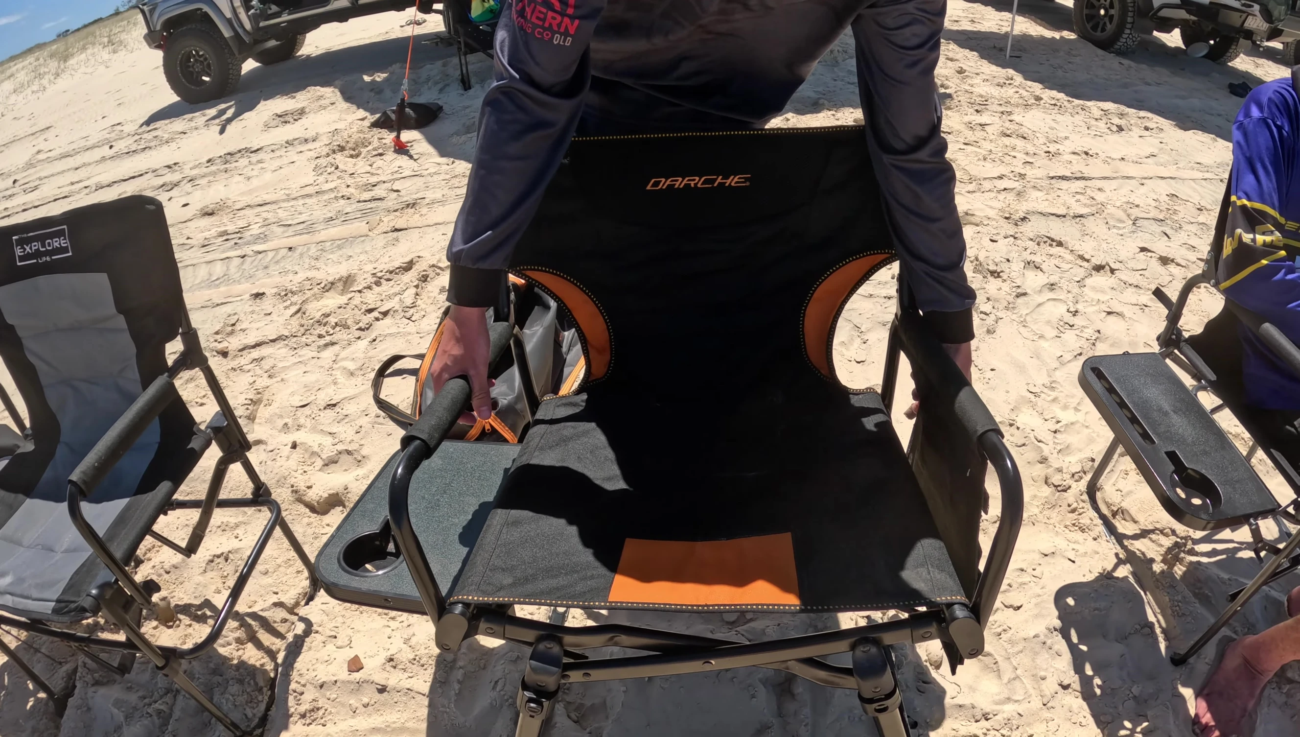 Dyno Firefly chair side pocket